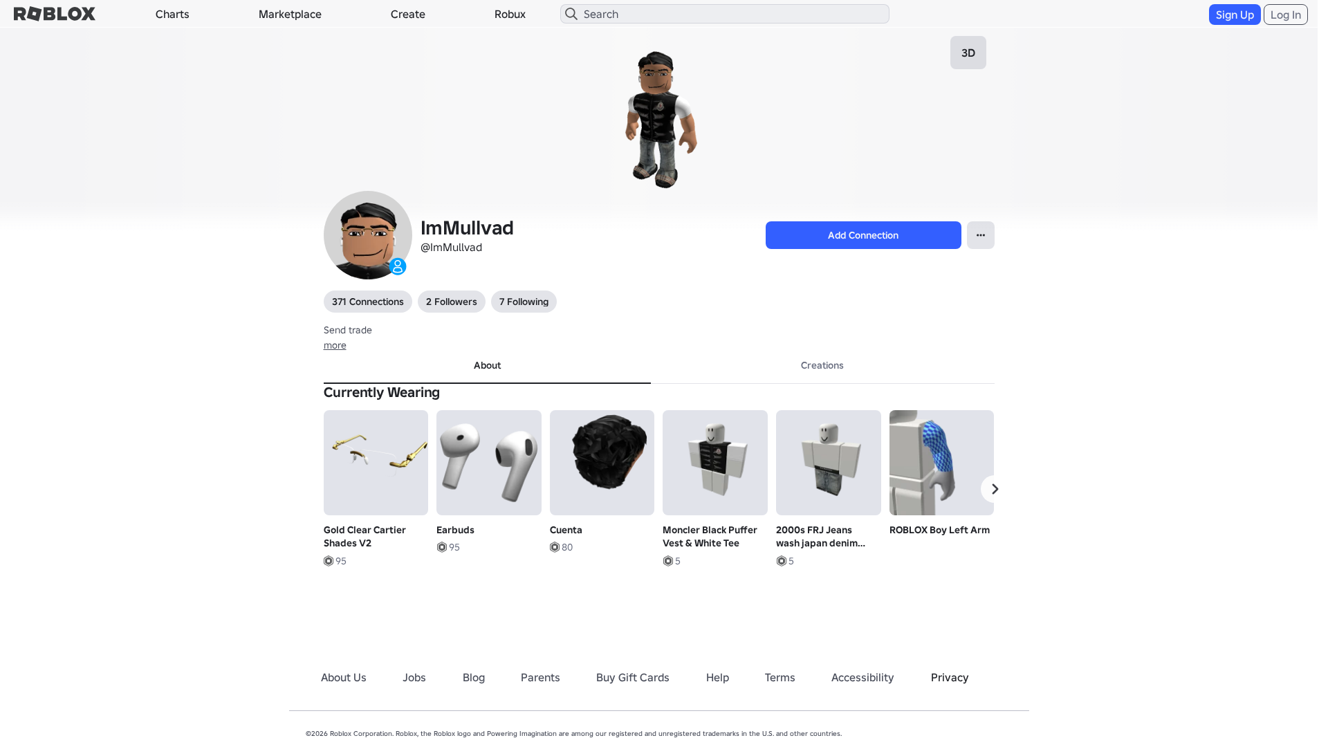 Screenshot of www.roblox.com.ml