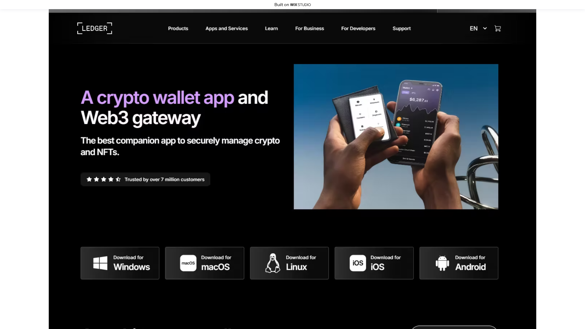 Screenshot of doc-ldgerapps.wixstudio.com