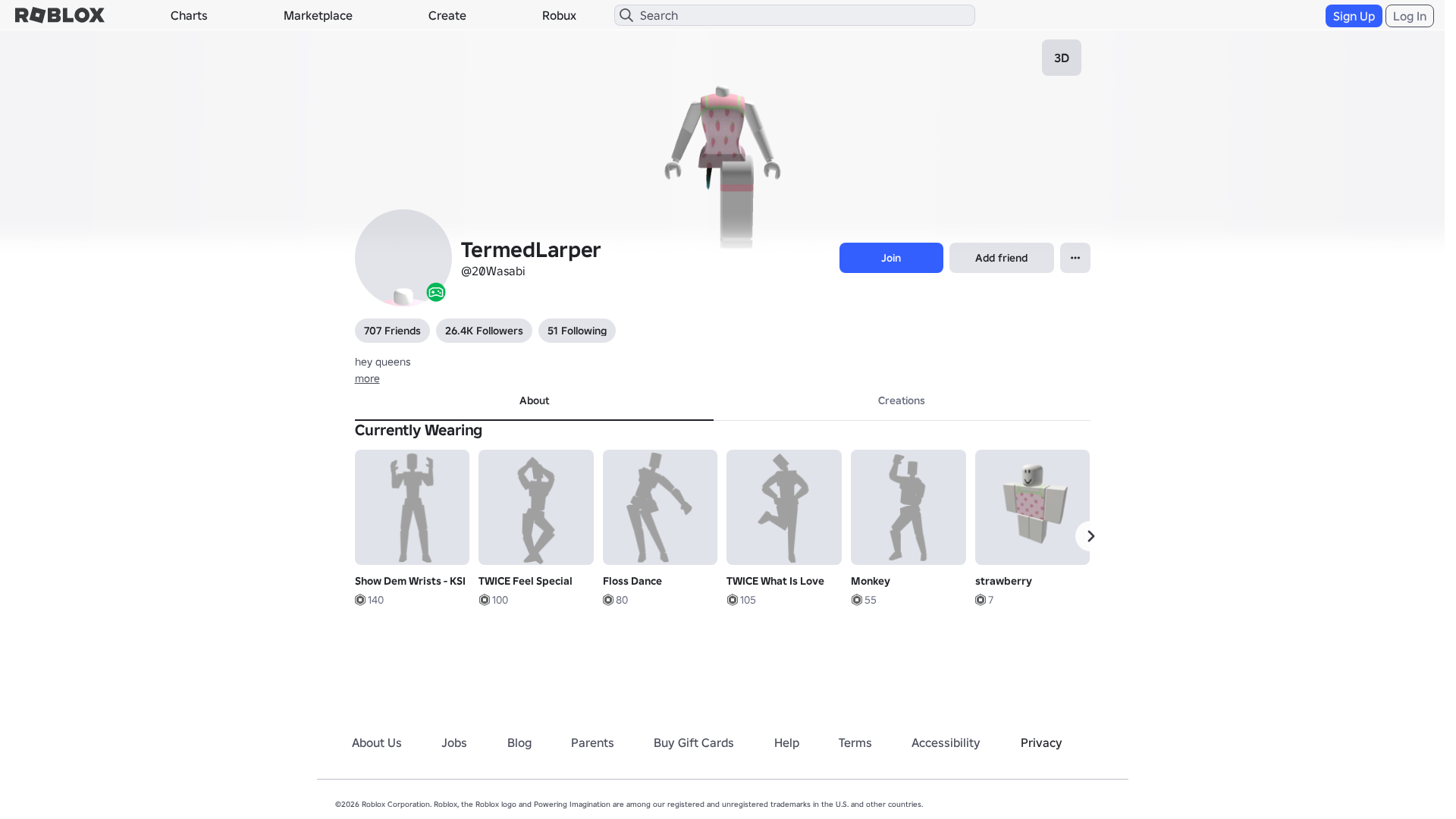Screenshot of roblox.com.am