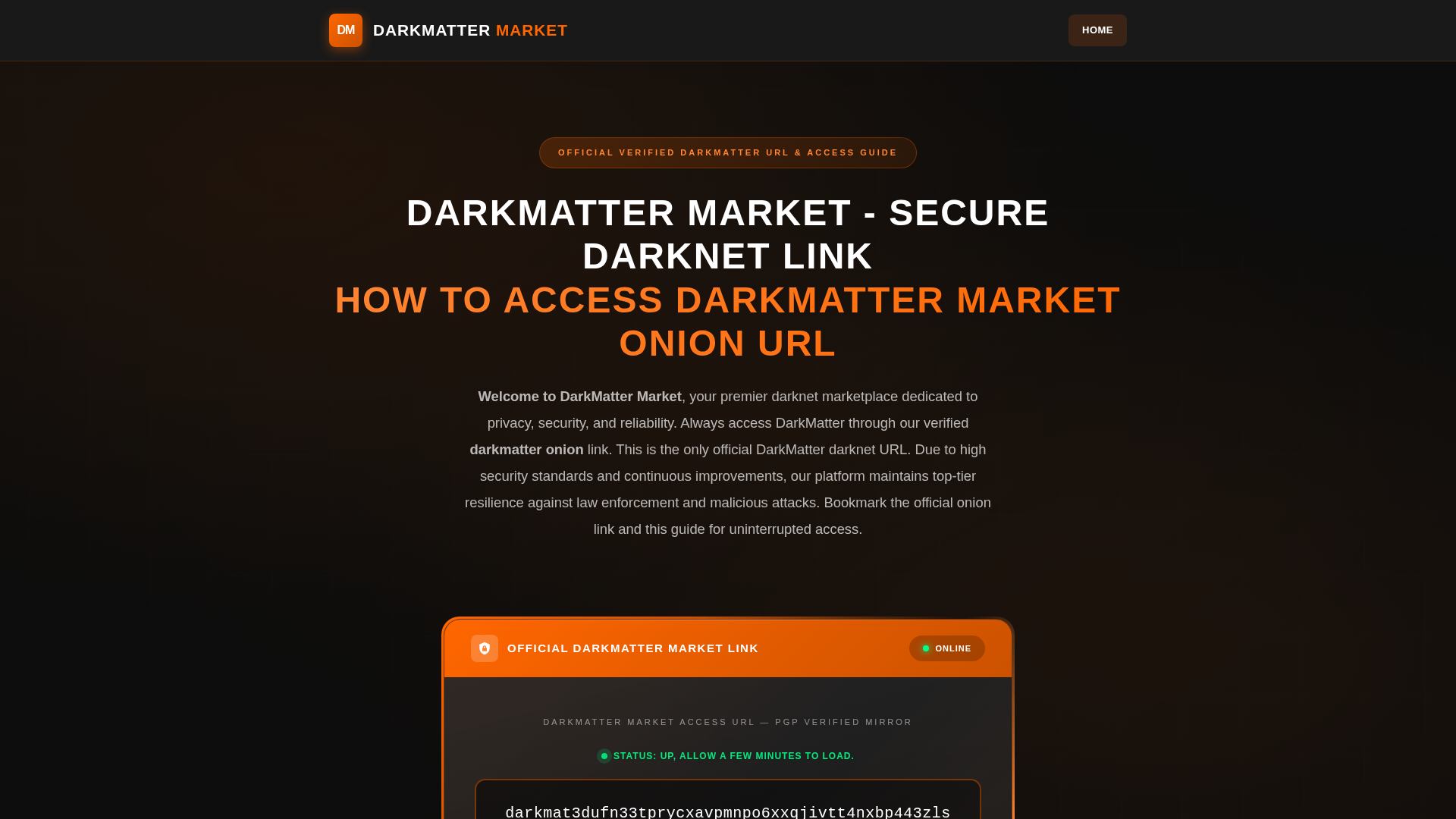 Screenshot of marketplace-darkmatter.com