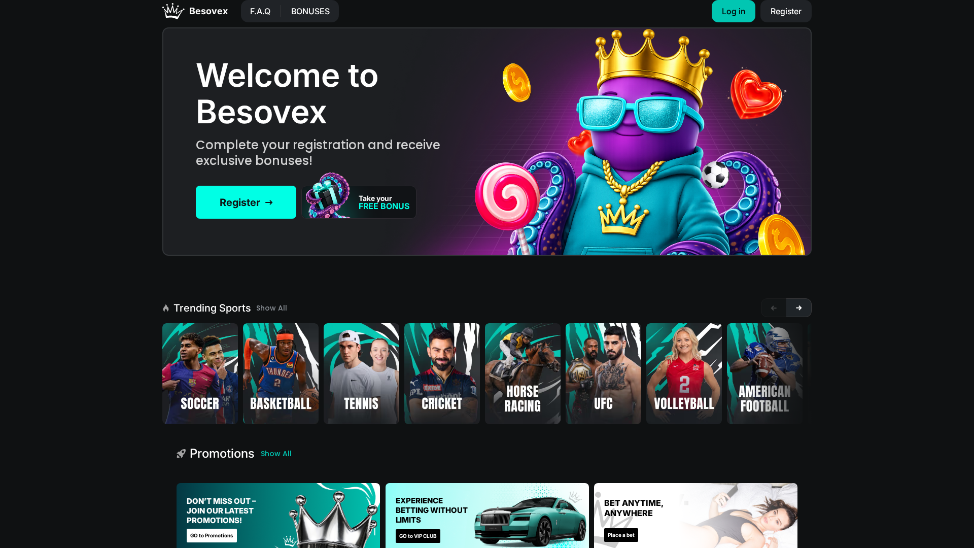 Screenshot of besovex.com