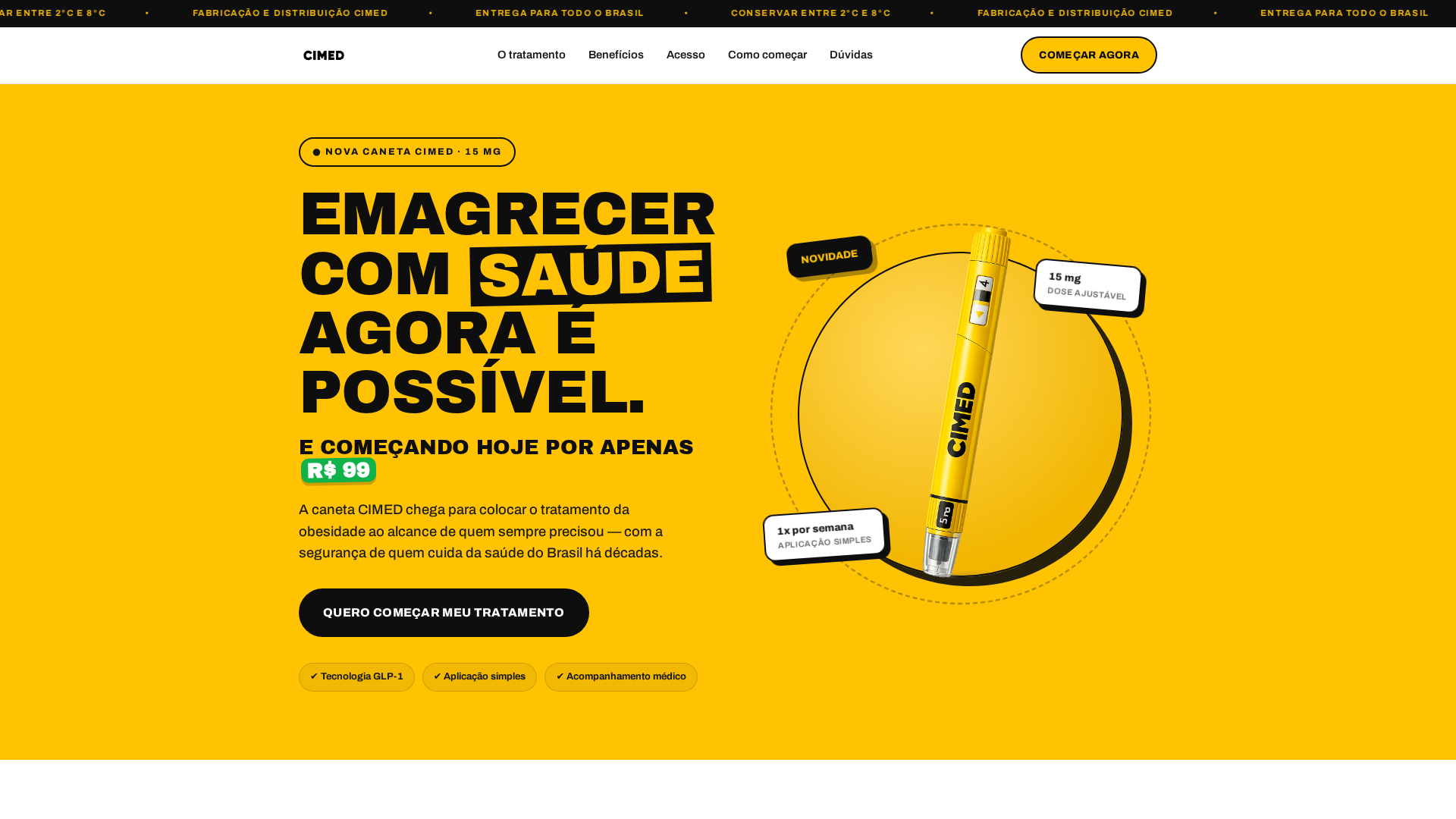 Screenshot of www.compraseguramed.shop