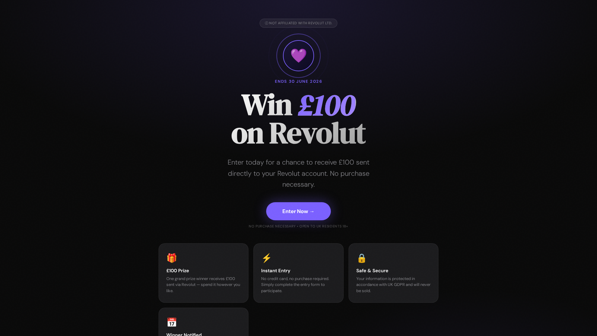 Screenshot of revo-rewards.live