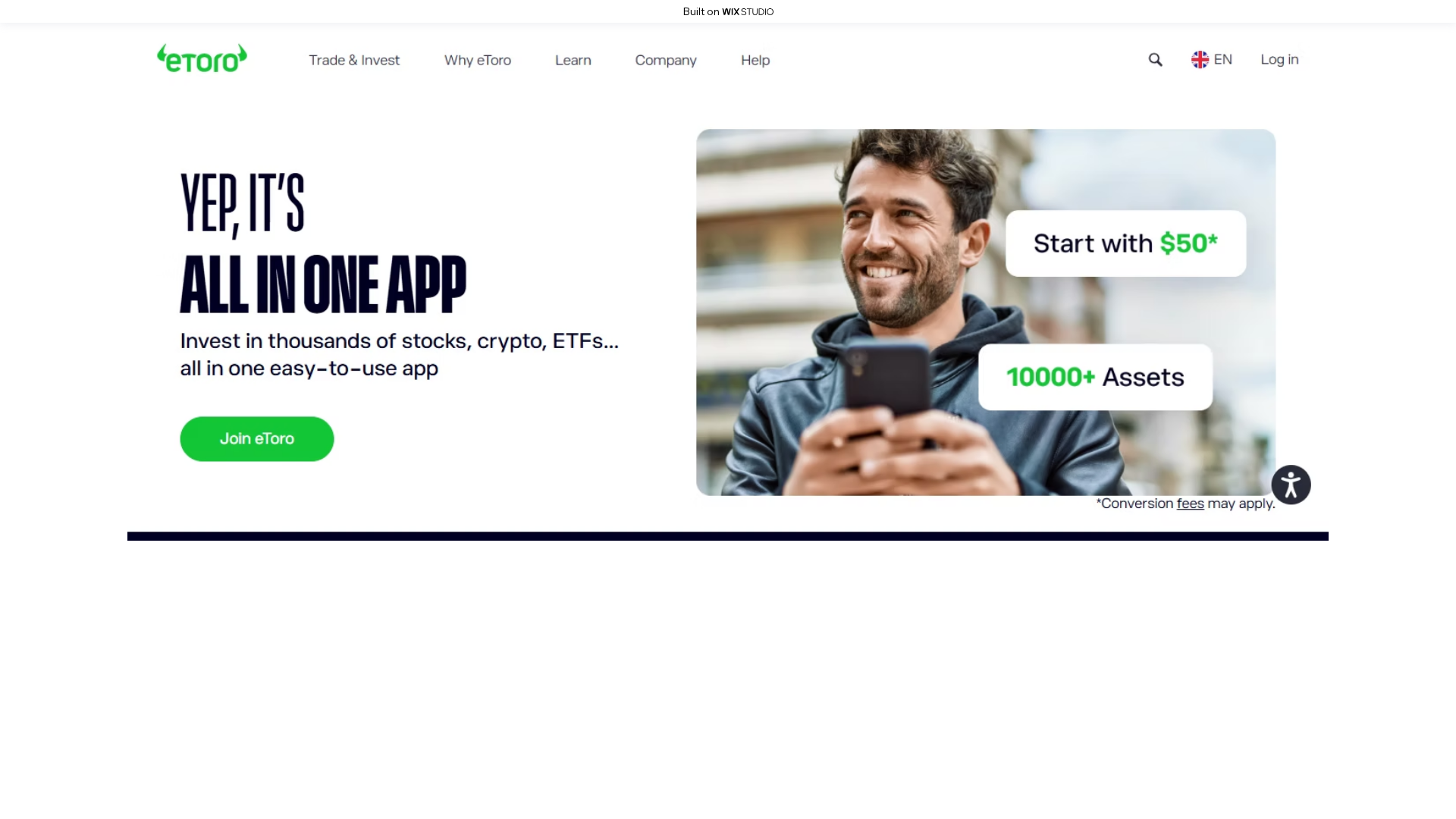Screenshot of usittoro.wixstudio.com