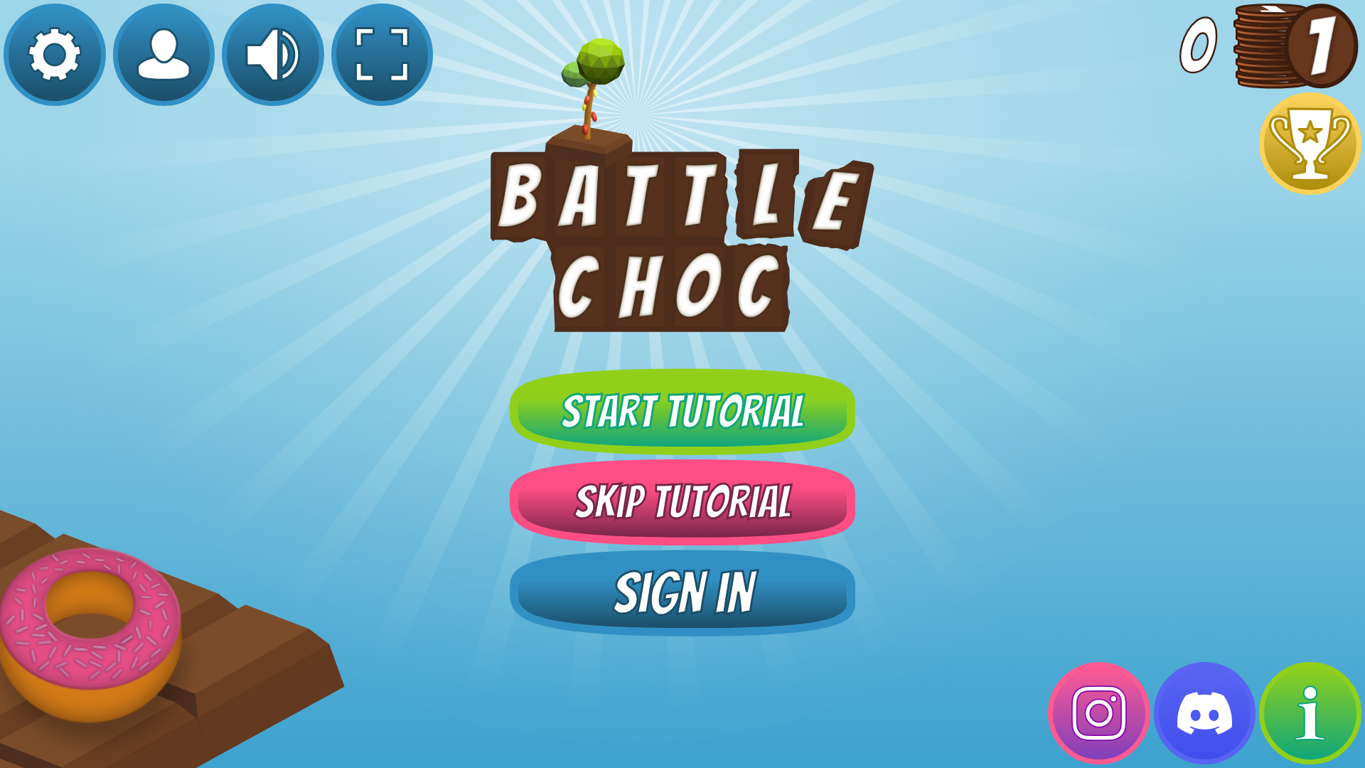 Screenshot of battlechoc.com