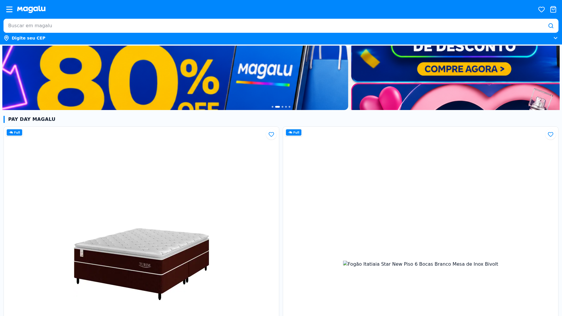 Screenshot of acessesaaquioffftododia.com.br