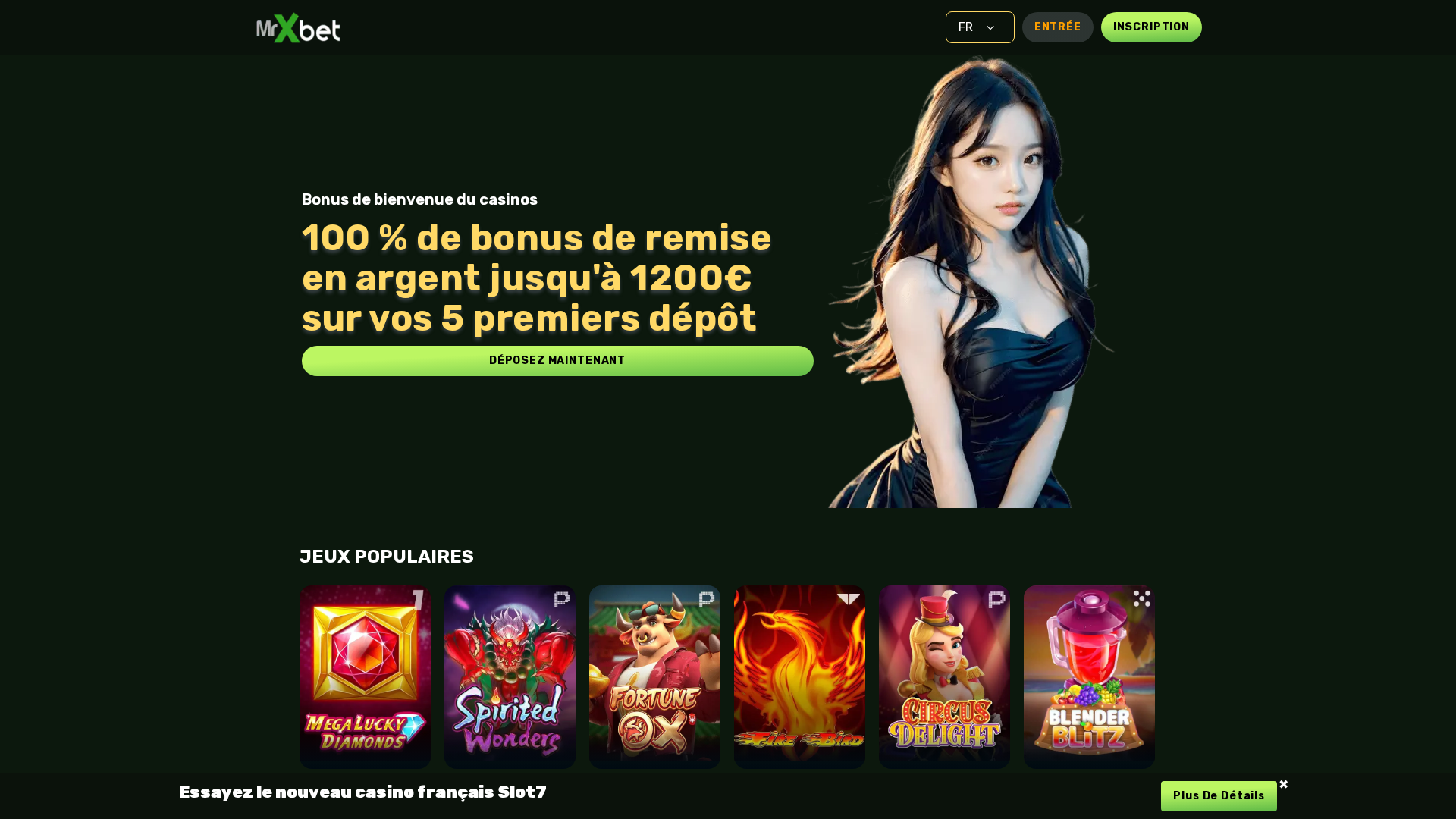 Screenshot of mrxbet-casino1.com