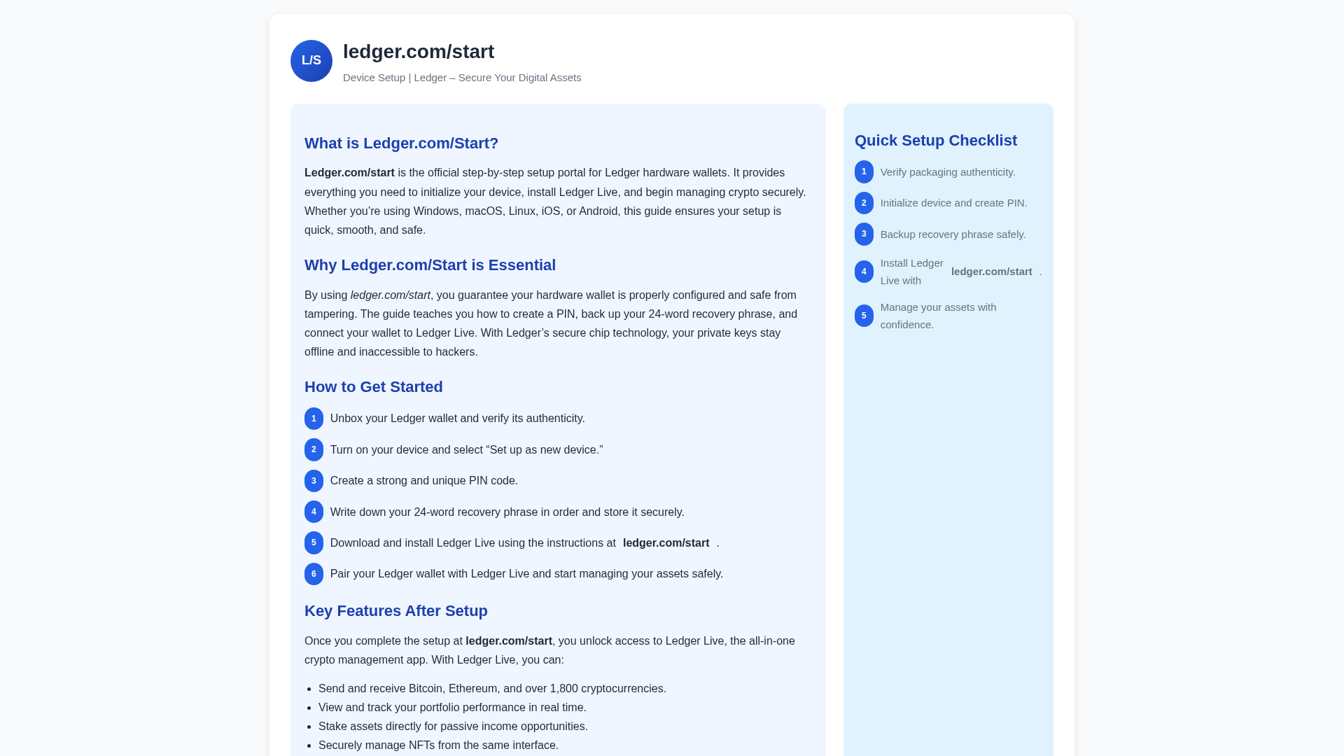 Screenshot of ledgercom-strt.pages.dev