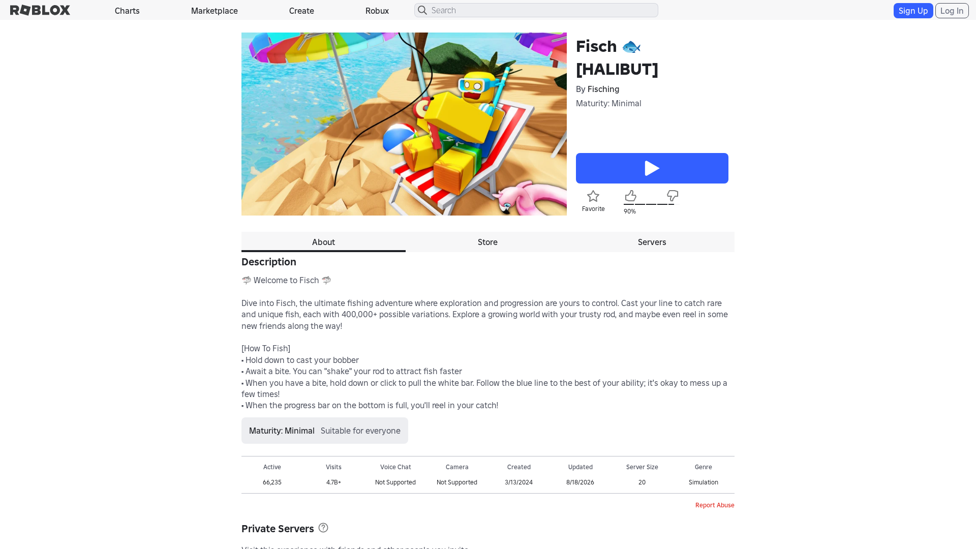 Screenshot of www.roblox.ly