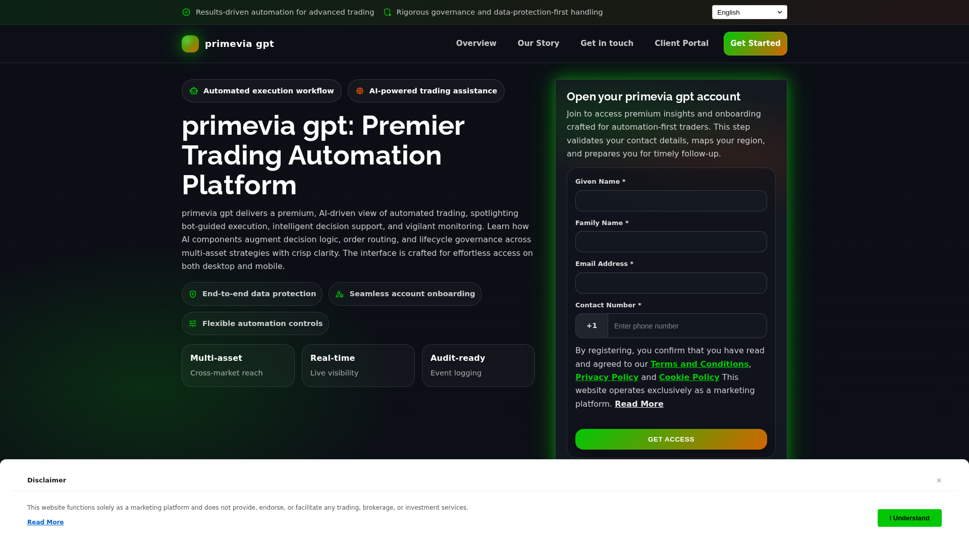 Screenshot of primeviagpt.pro