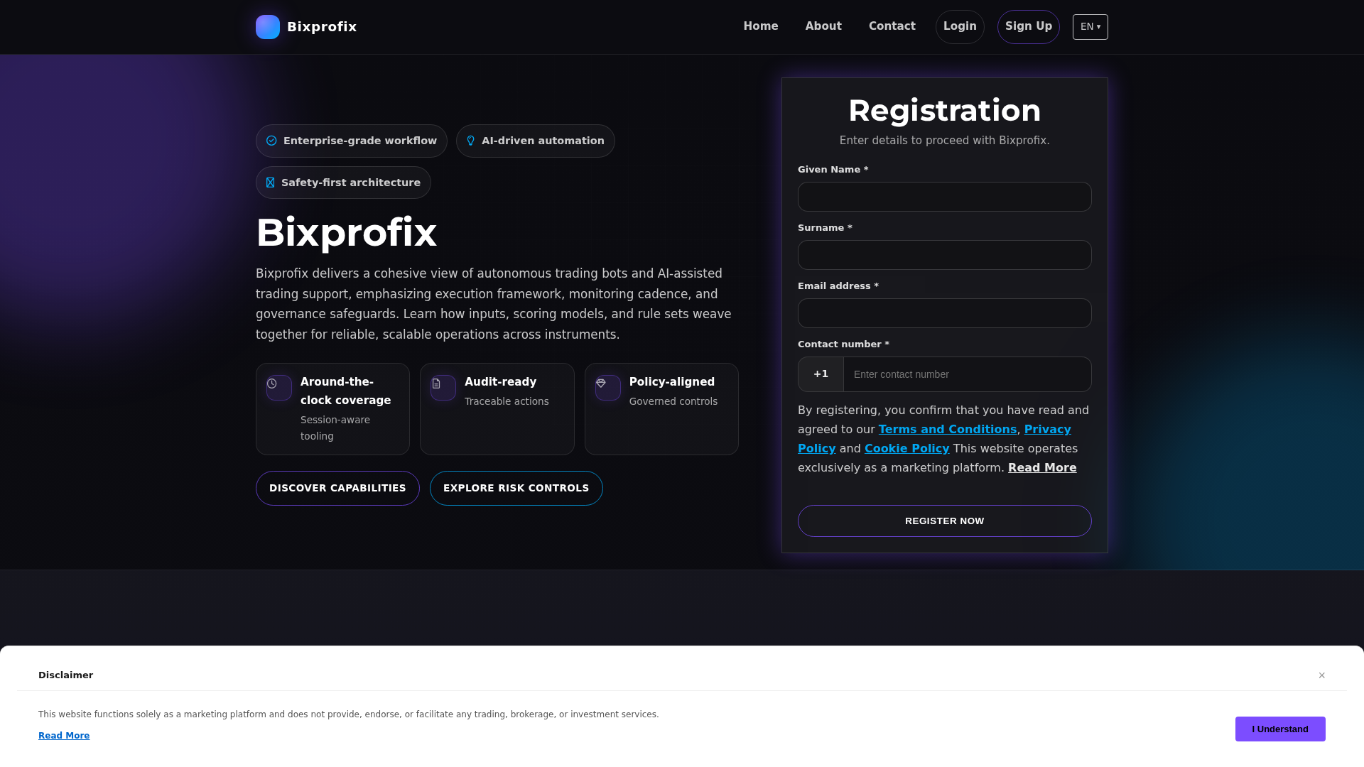 Screenshot of bixprofixsystem.pro