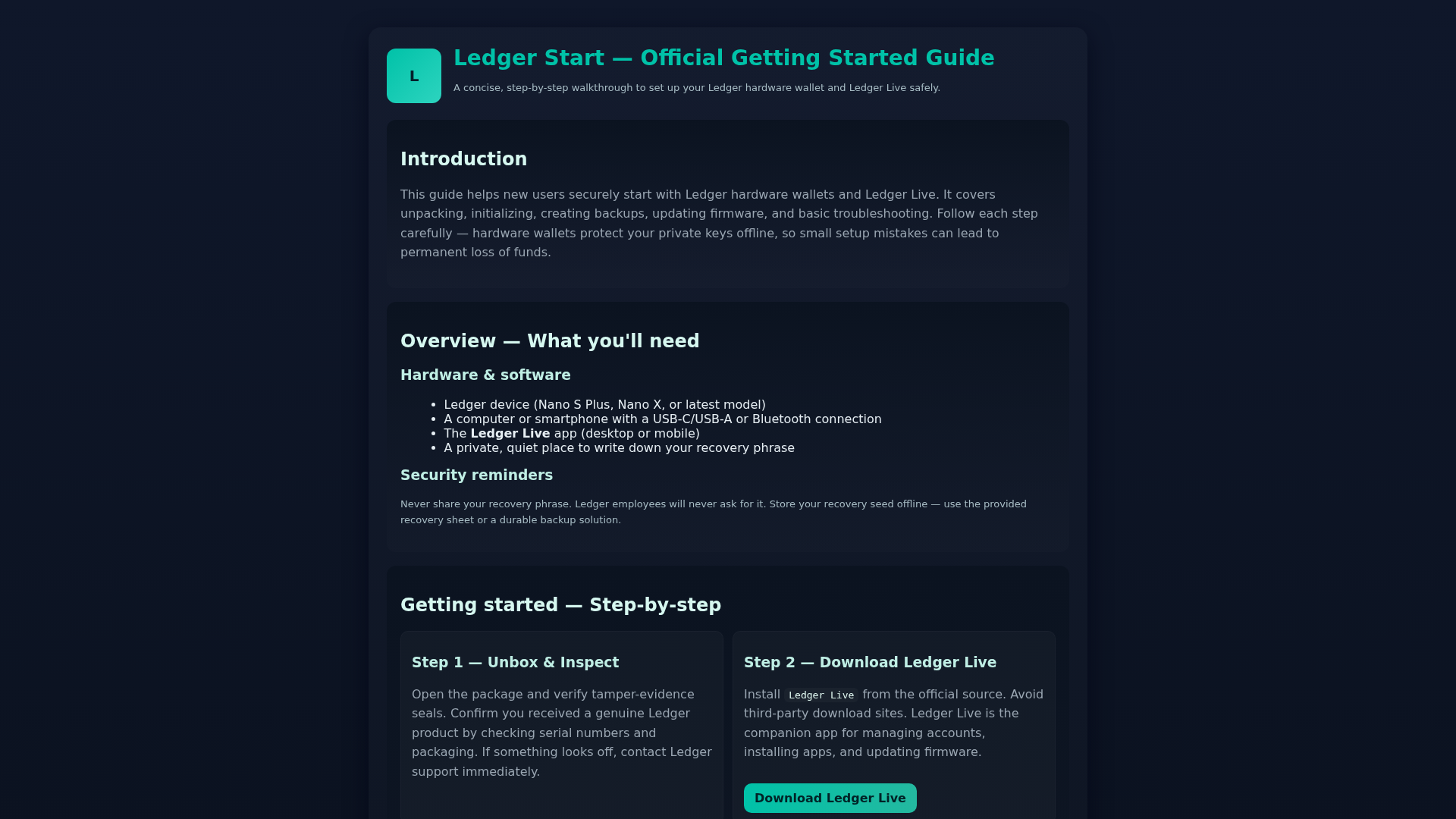 Screenshot of learn-ledggr-log.pages.dev