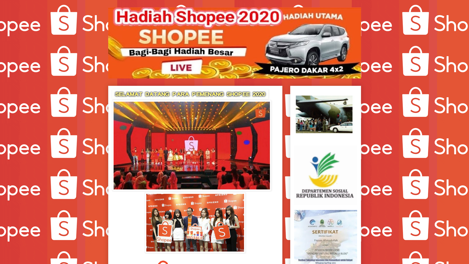 Screenshot of pemenangbigsale1111.blogspot.com