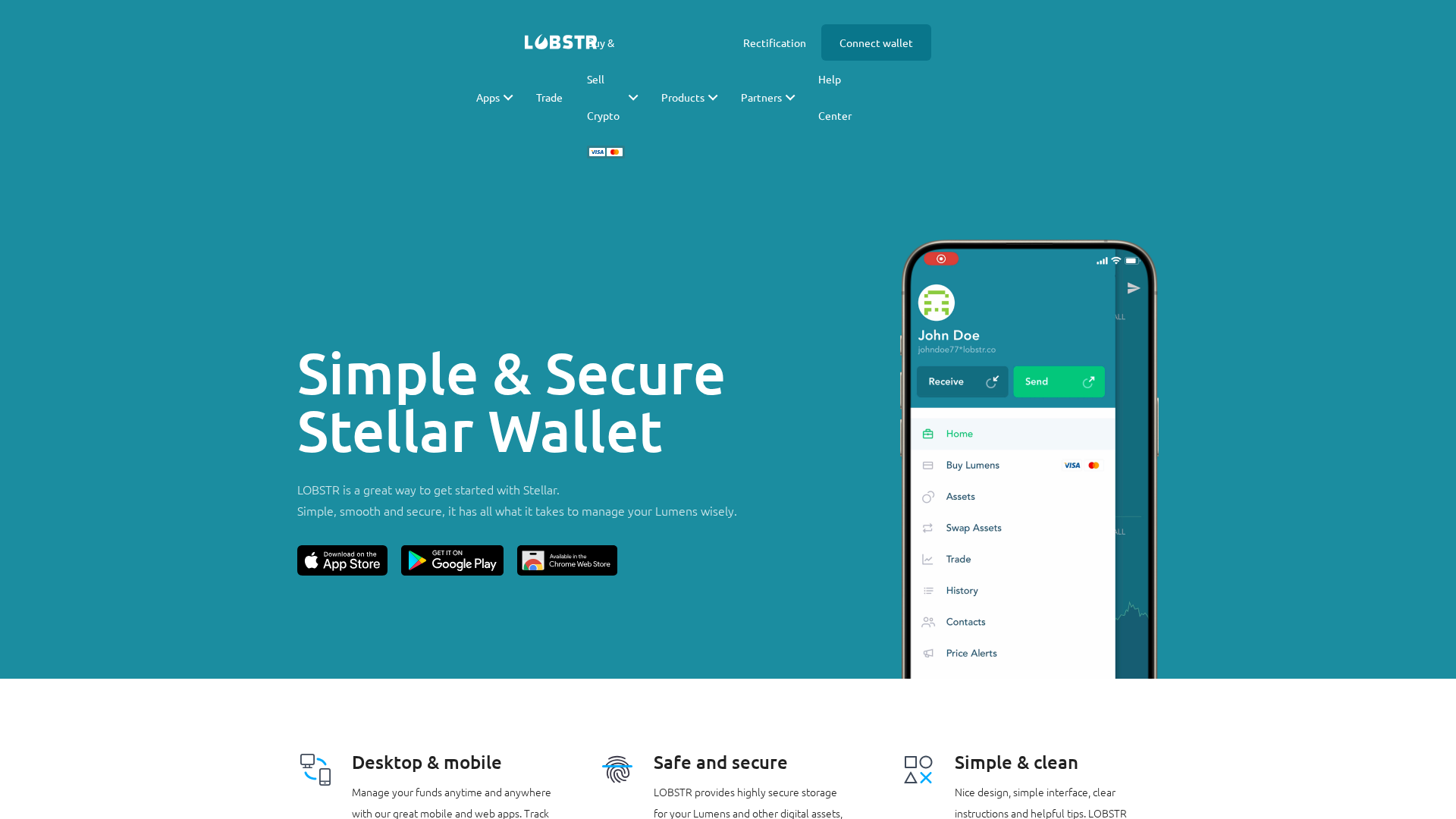 Screenshot of lobstrsupport.web.app