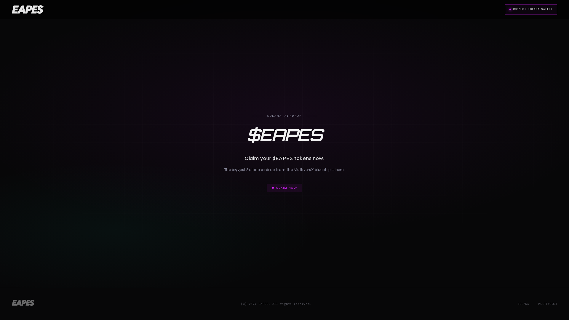 Screenshot of airdrop-eapes.com