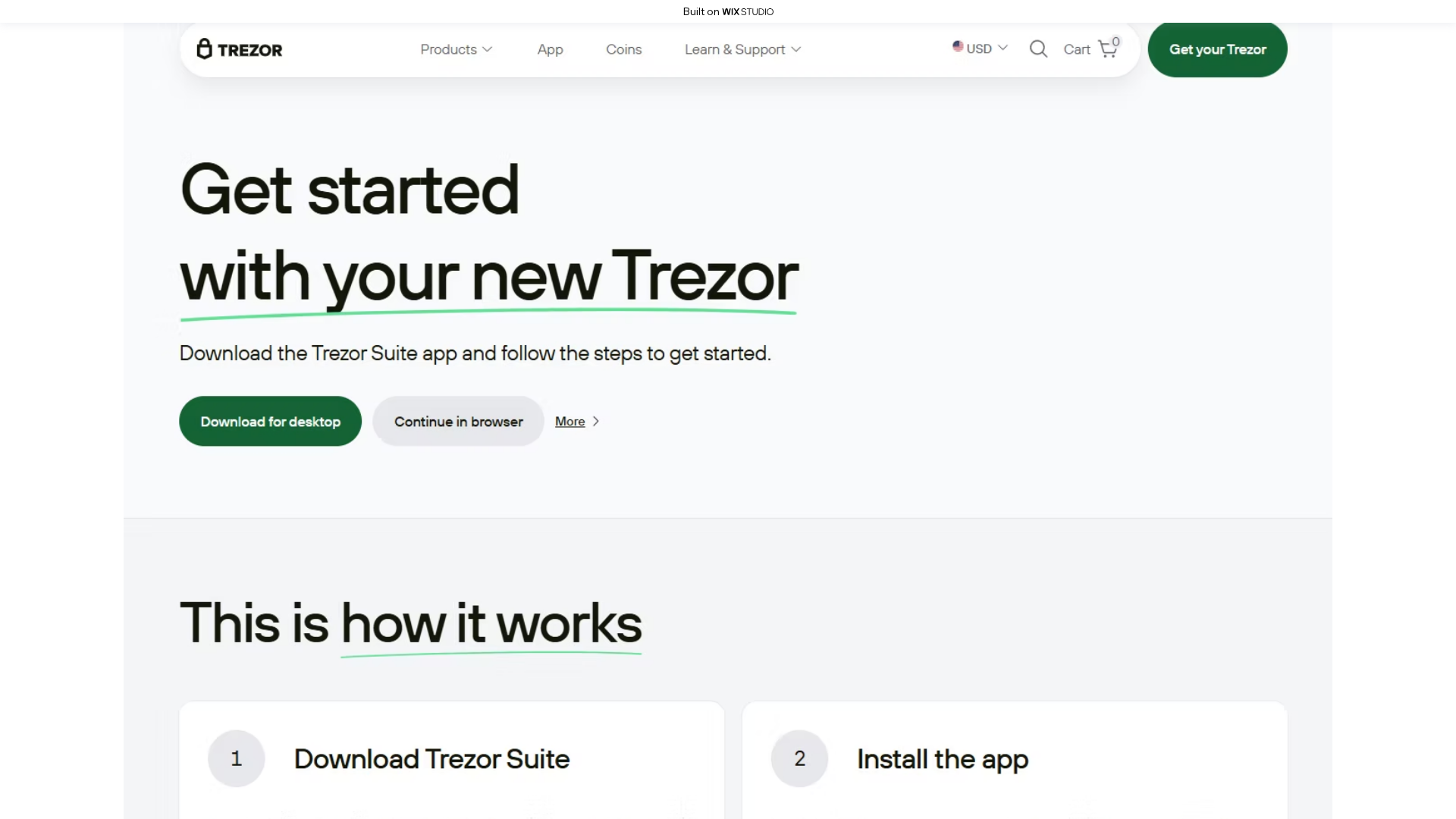 Screenshot of update-bridge.wixstudio.com