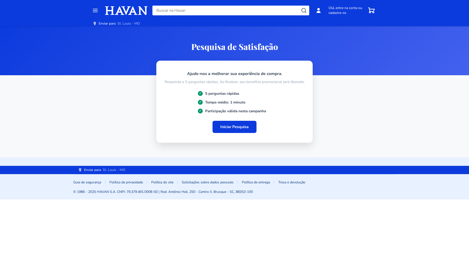 Screenshot of havan-black.vercel.app