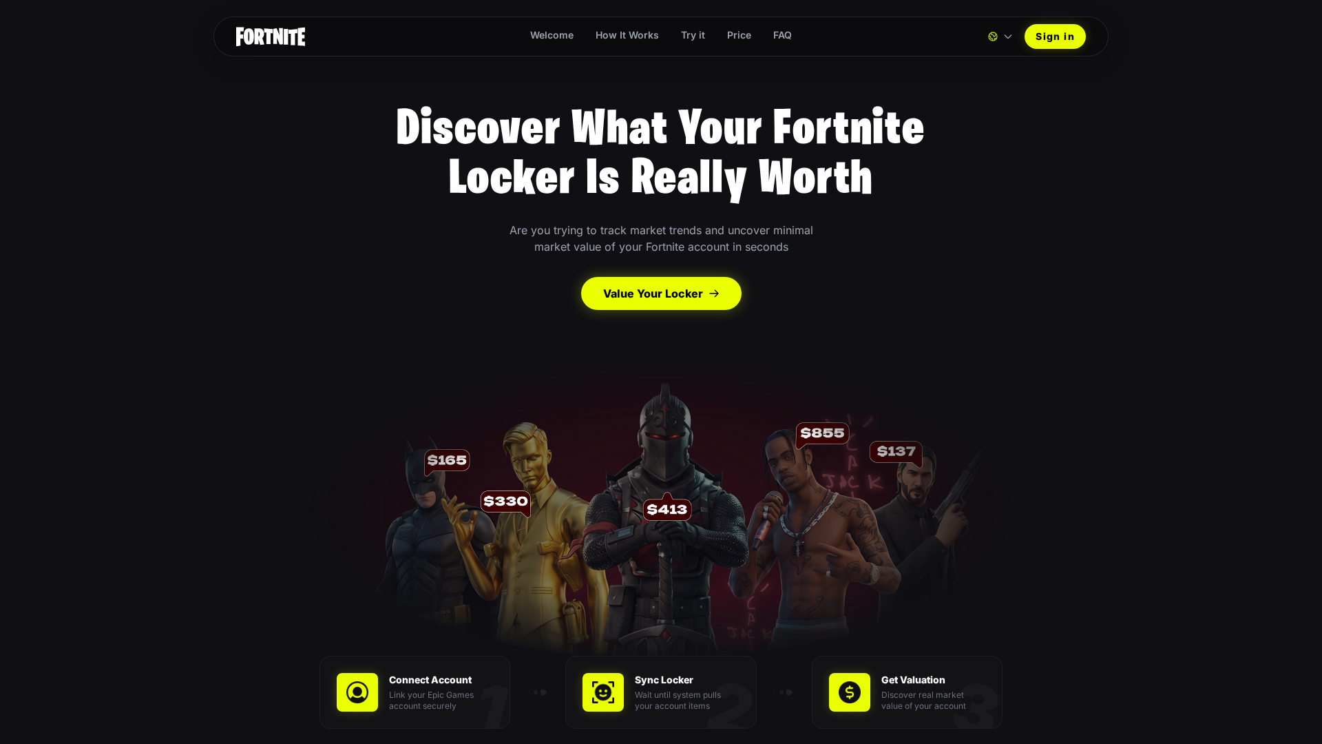 Screenshot of fortnate.vu