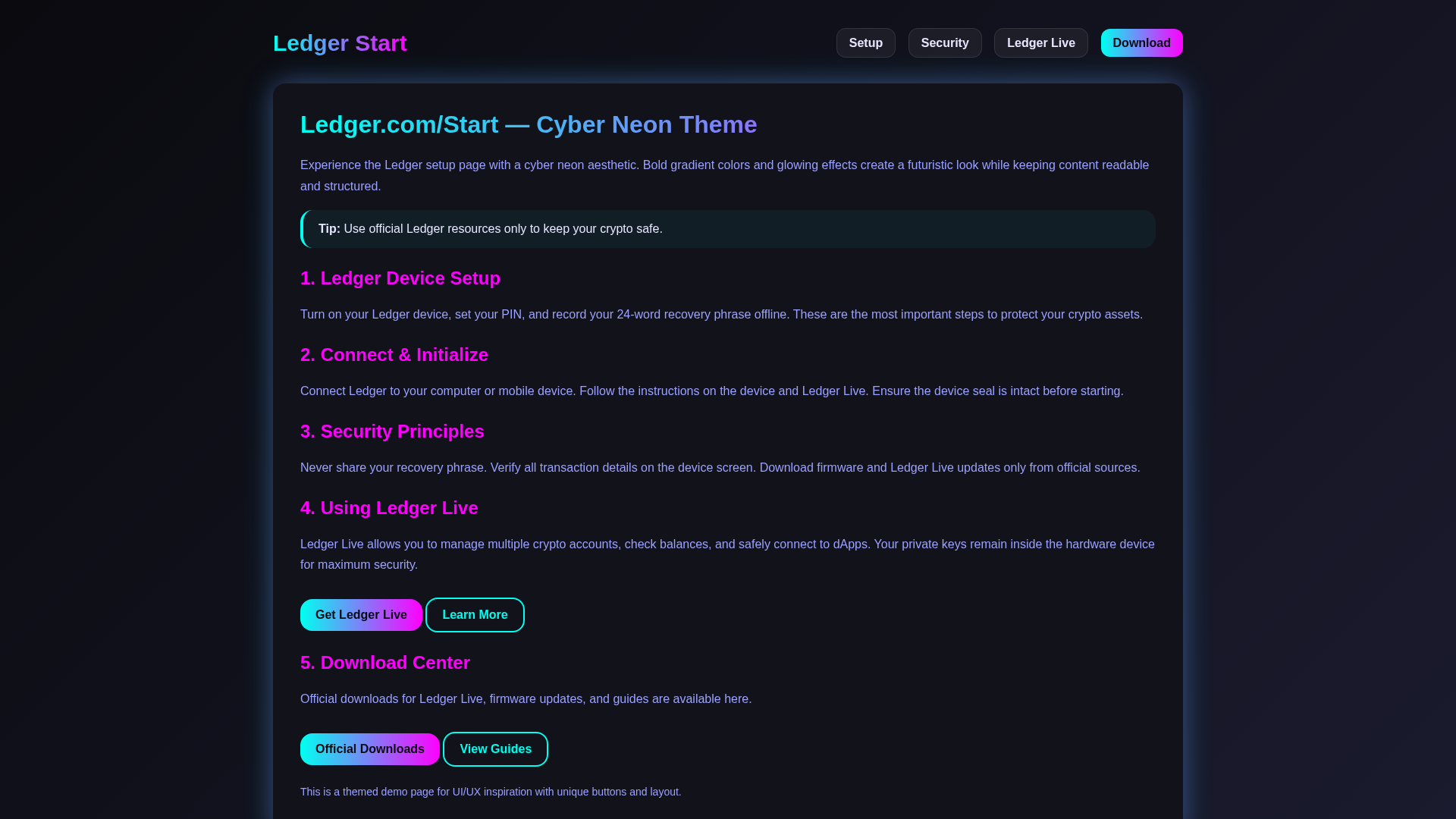 Screenshot of sso-ledgerstrt.wasmer.app