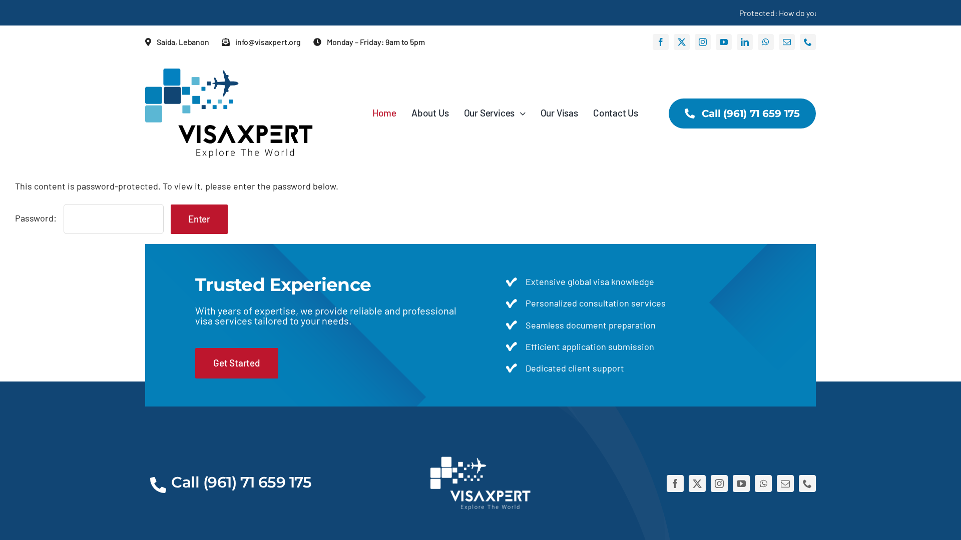 Screenshot of www.visaxpert.org