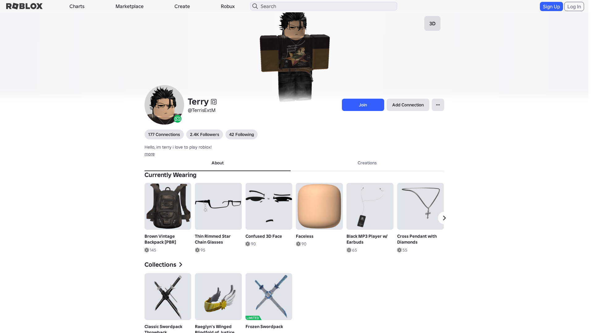 Screenshot of www.roblox.com.ml