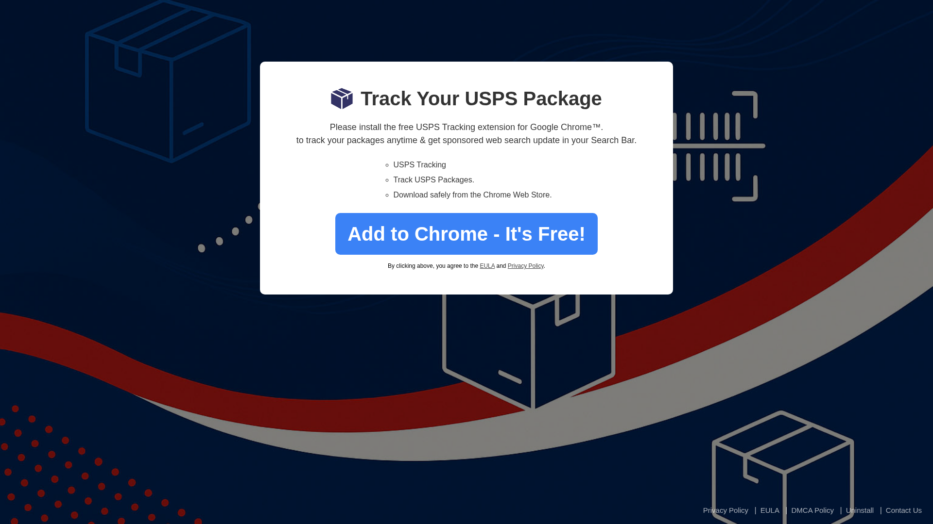 Screenshot of www.trackingnumbers.org