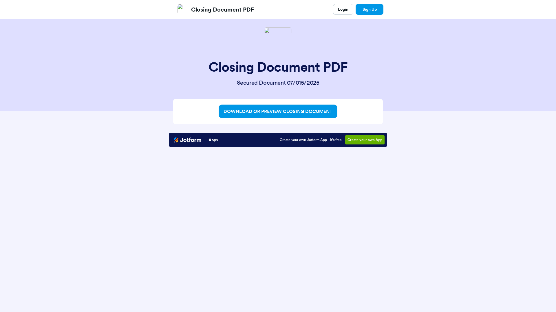 Screenshot of eu.jotform.com