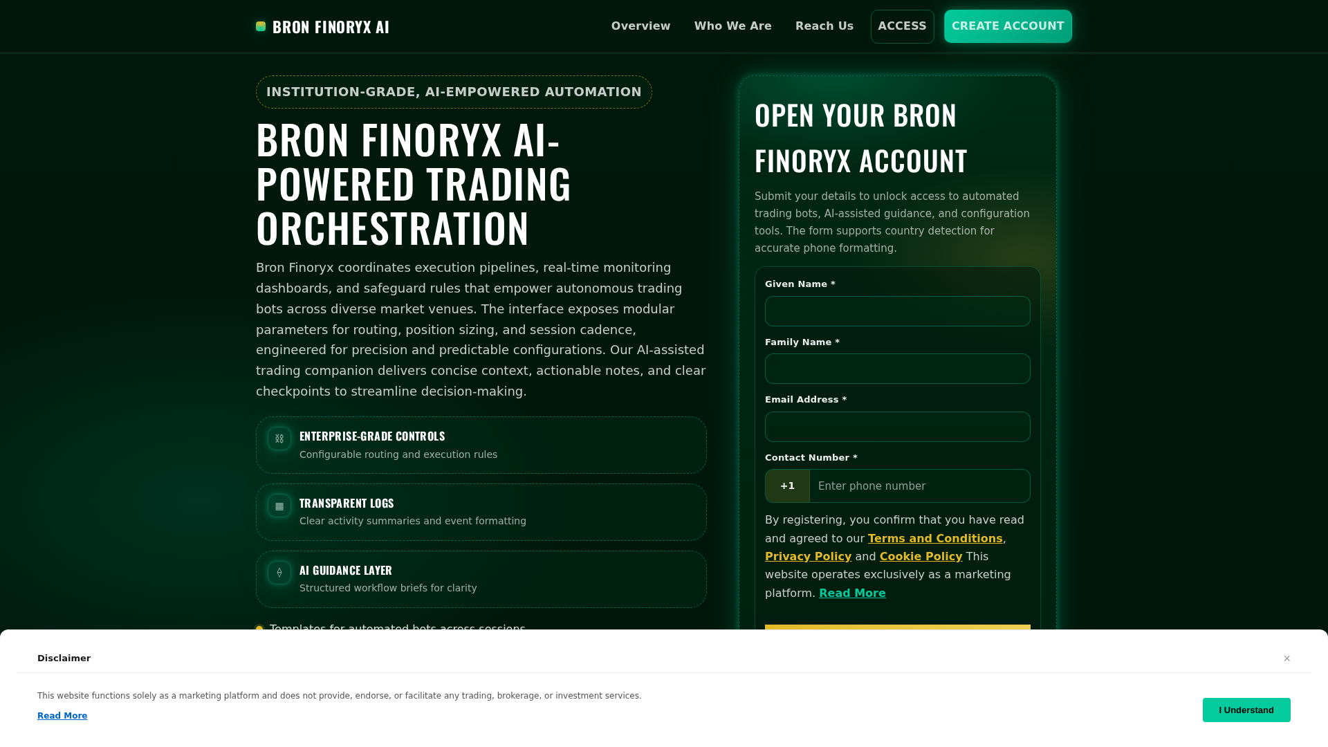 Screenshot of bronfinoryx-system.com
