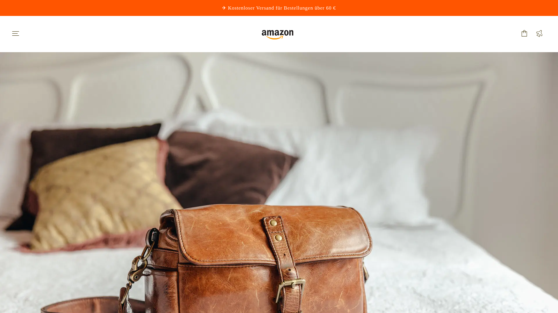 Screenshot of amazpalettes.com