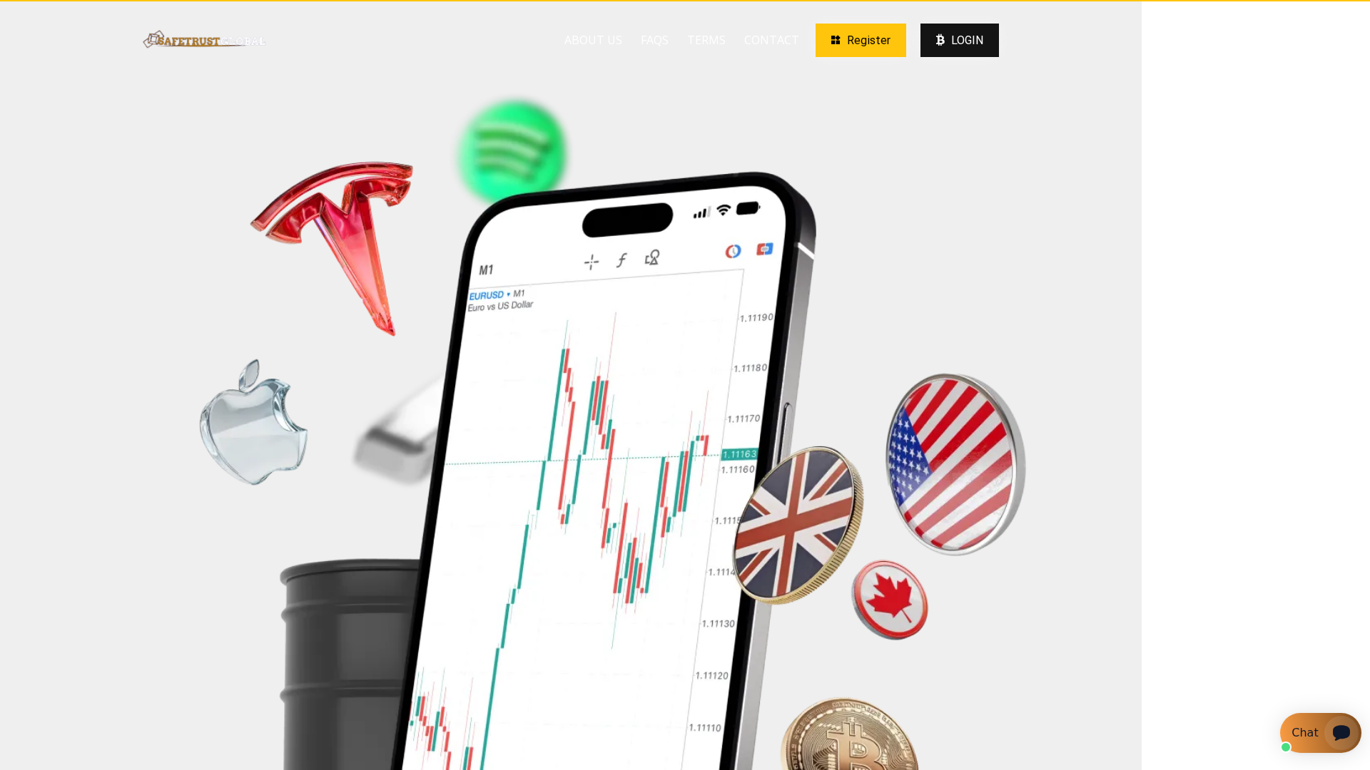 Screenshot of safe-trust-global.org
