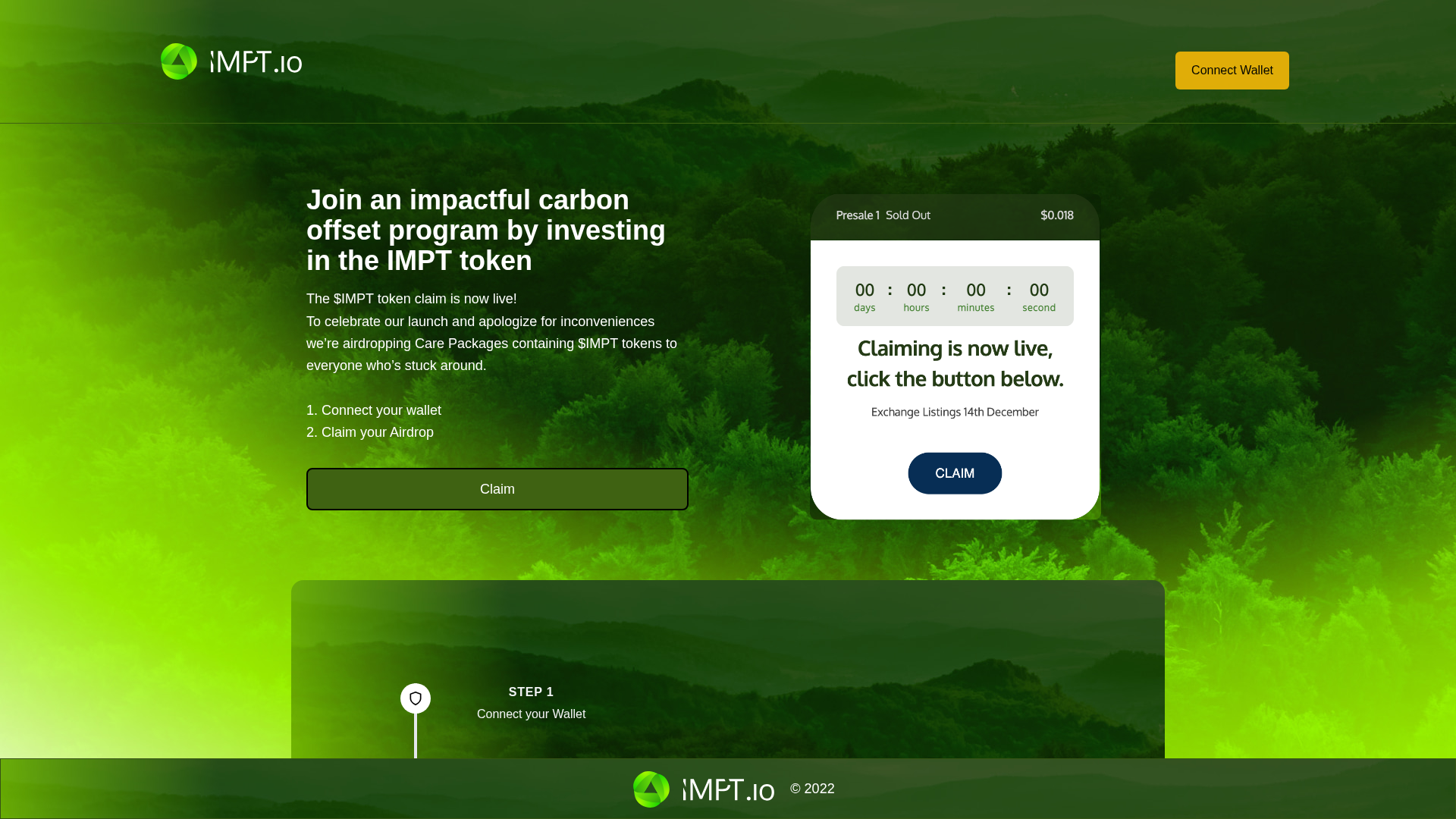 Screenshot of imptairdrop.pages.dev