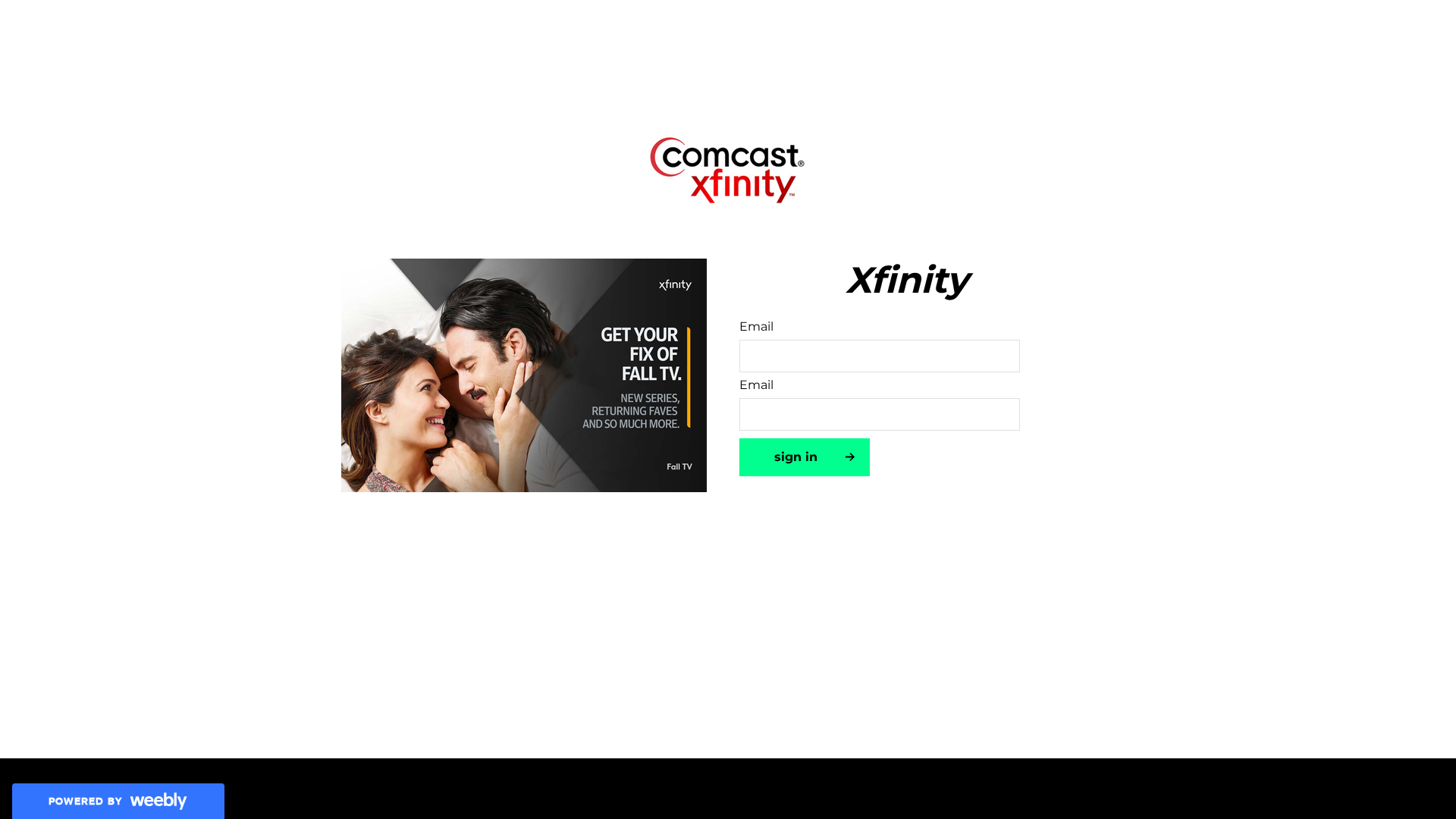 Screenshot of comcastnetwork.weebly.com