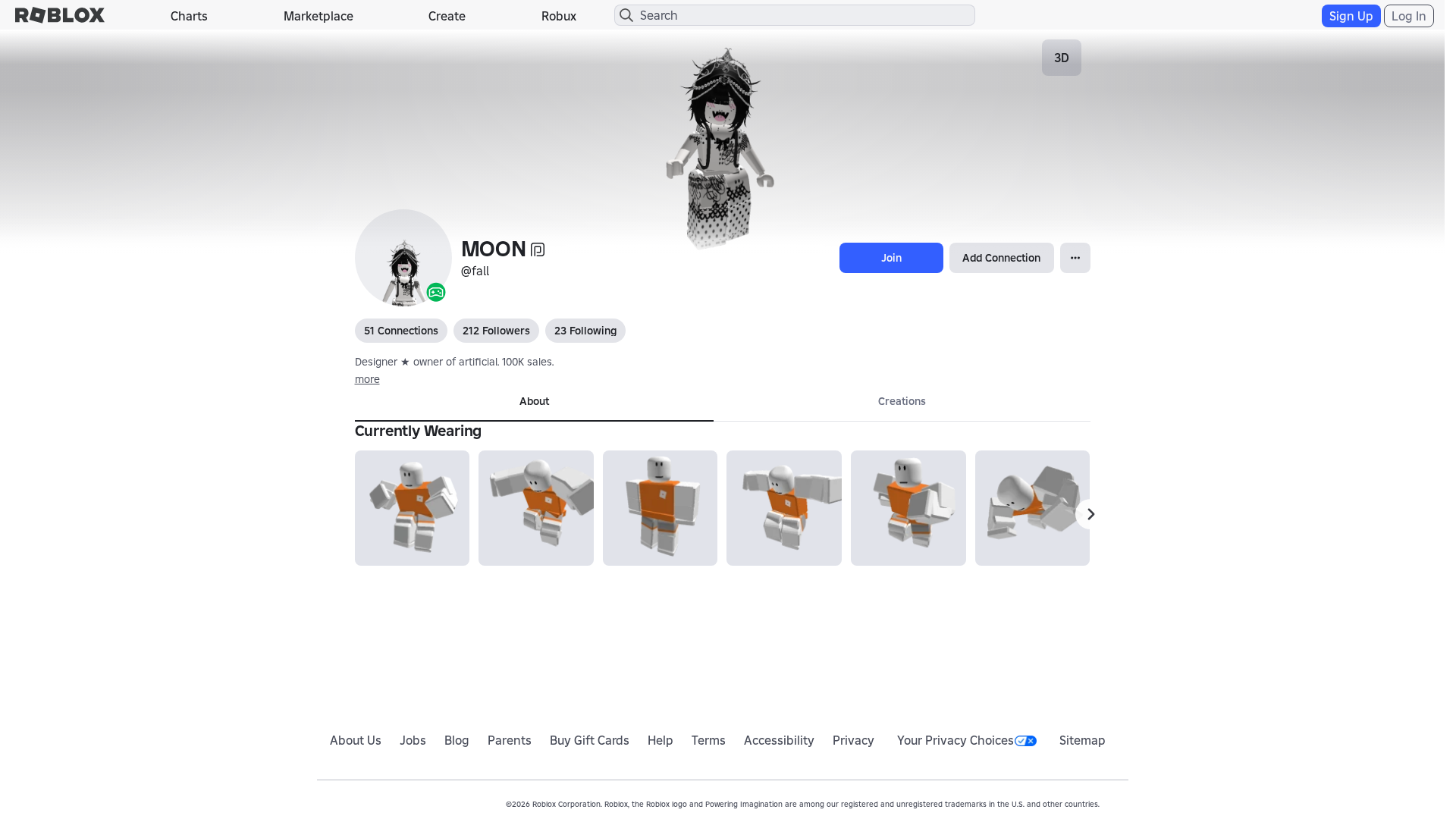 Screenshot of www.roblox.ly