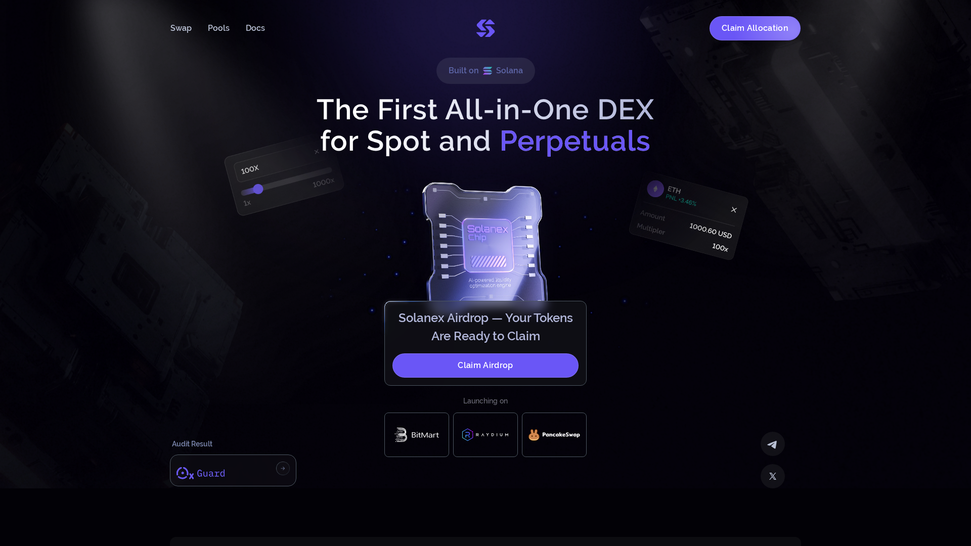 Screenshot of connect-portal.live