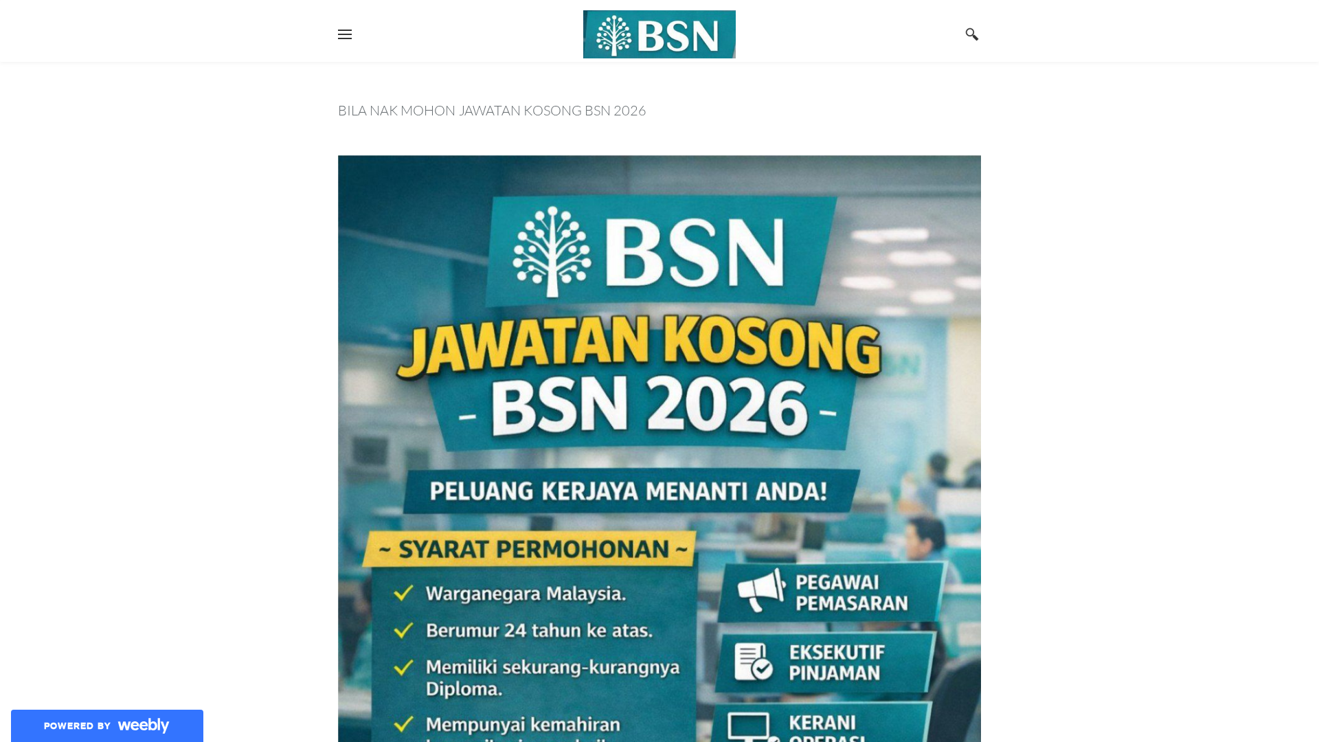 Screenshot of jobsjawatanbsnmalaysia2026.weebly.com