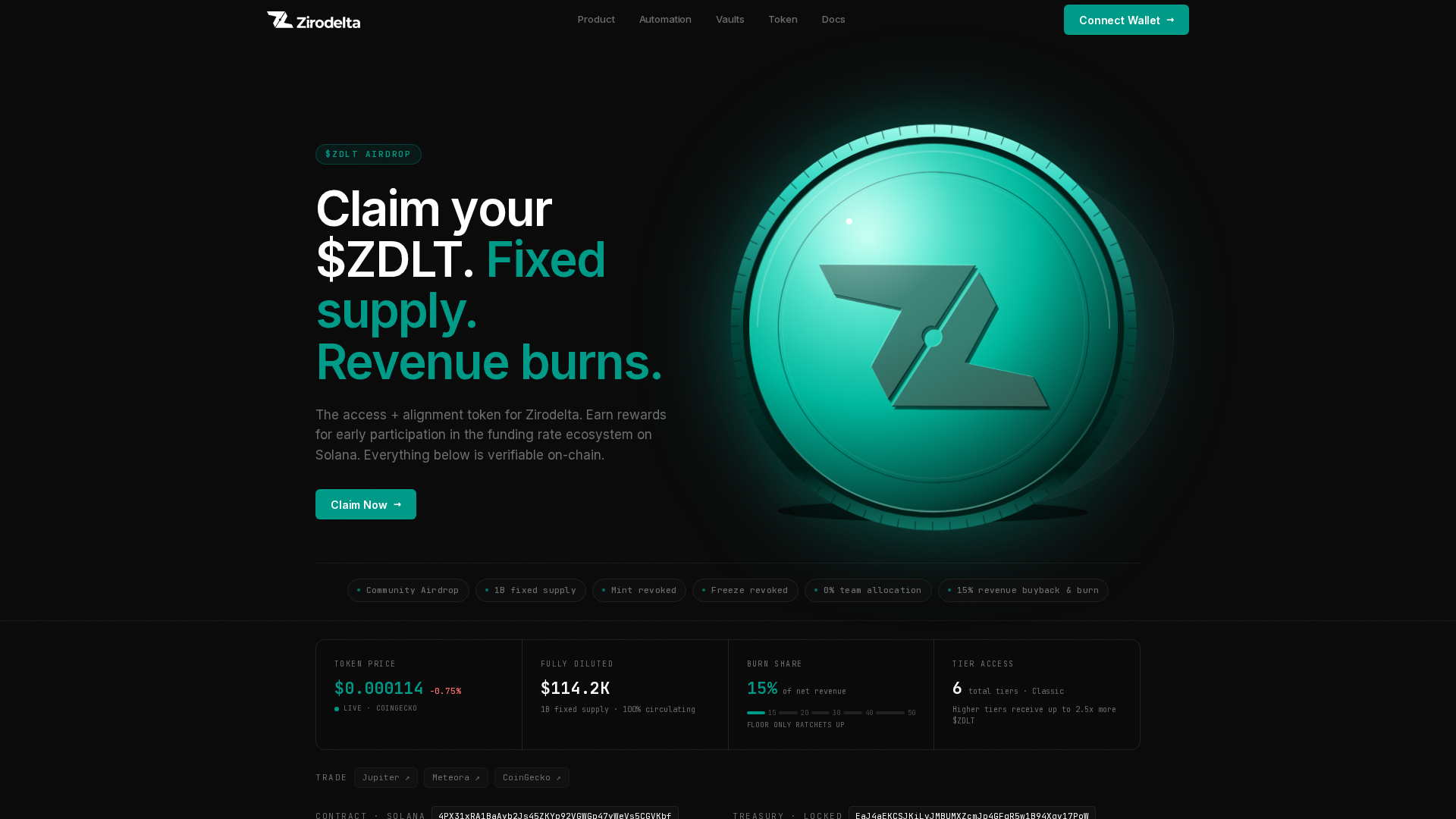 Screenshot of airdrop-zirodelta.com