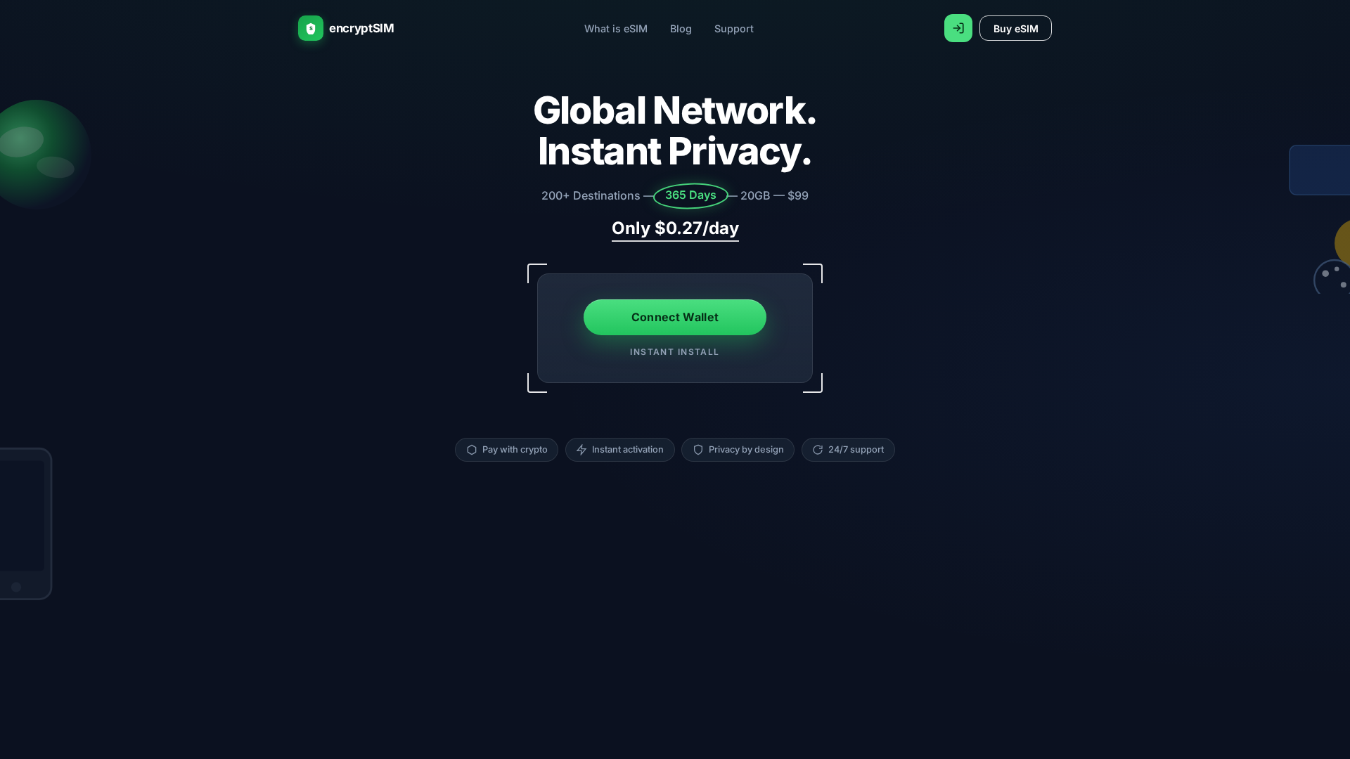 Screenshot of encrypt-sim.com