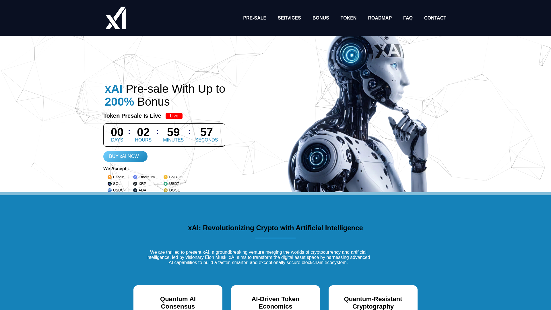 Screenshot of xai-xa20r.com