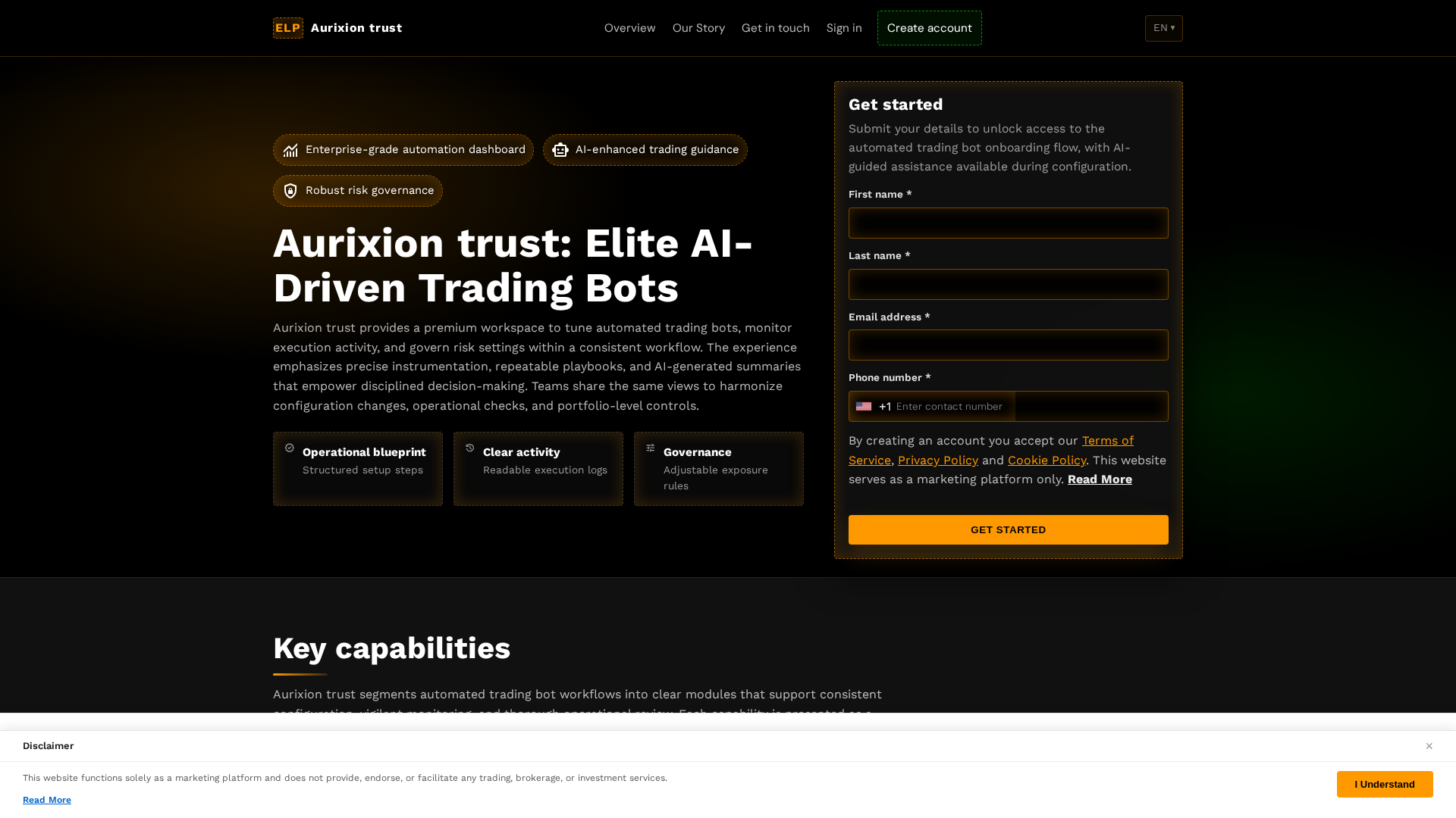 Screenshot of aurixiontrust.pro