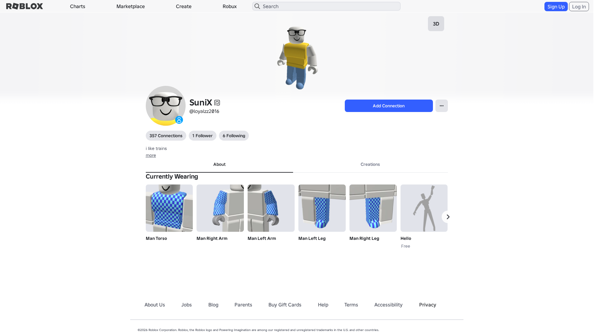 Screenshot of www.roblox.com.ml