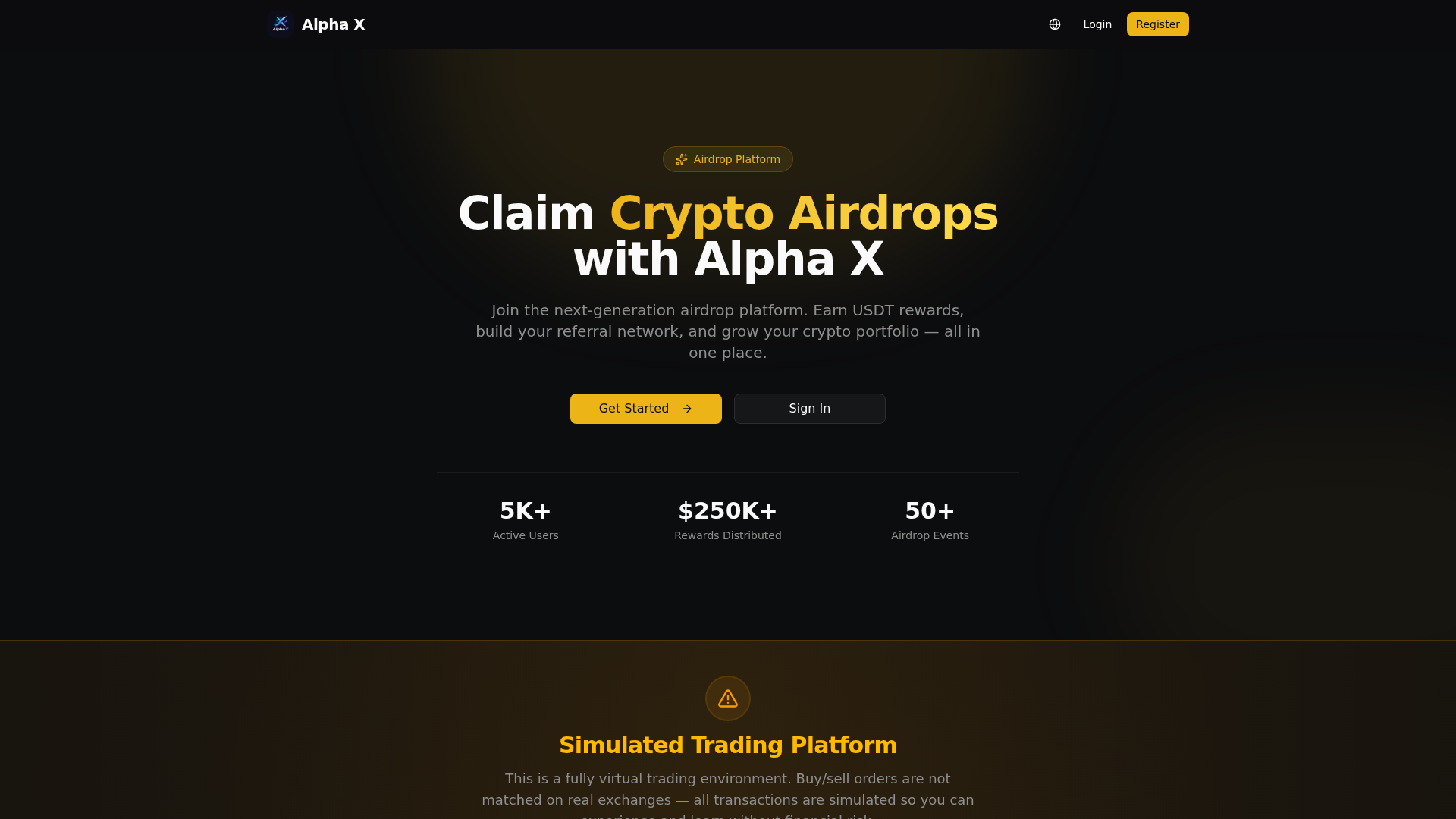 Screenshot of airdrop.ftech.ltd
