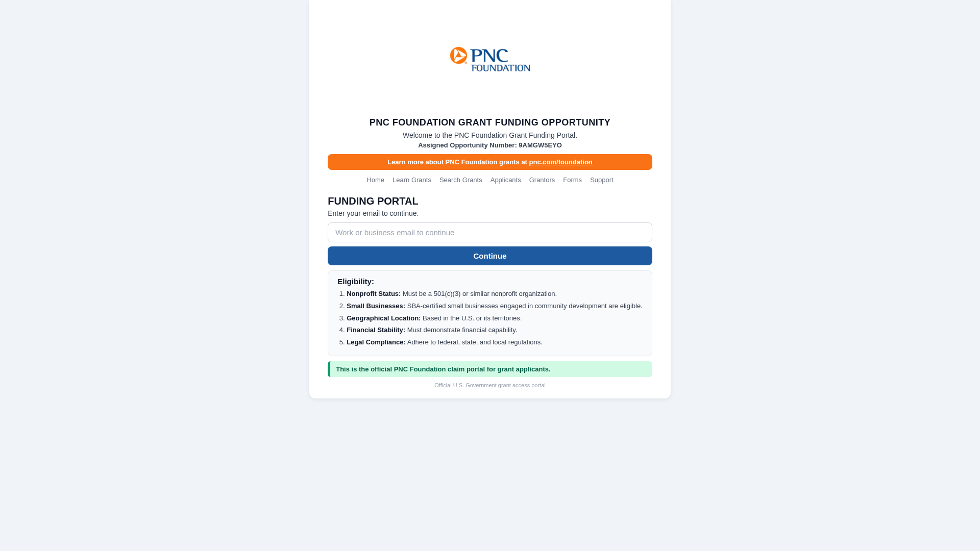 Screenshot of apply-pncgrant-regional-claim.s3.eu-west-3.amazonaws.com