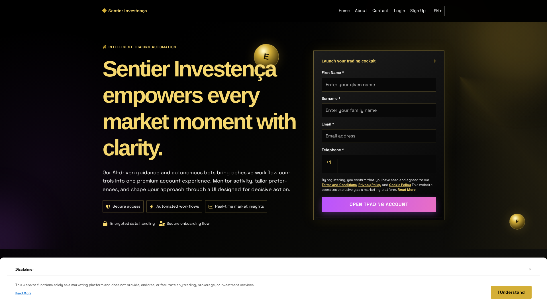 Screenshot of sentierinvestenca.shop