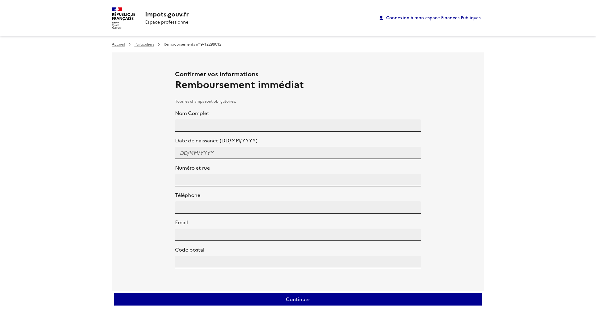 Screenshot of app-login.kingpur.pt