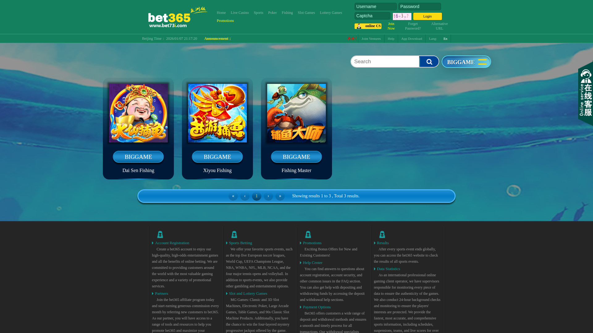 Screenshot of bet83063.com