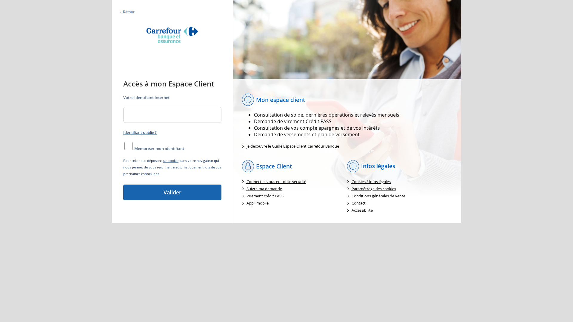 Screenshot of carrefour-pass-espace.de