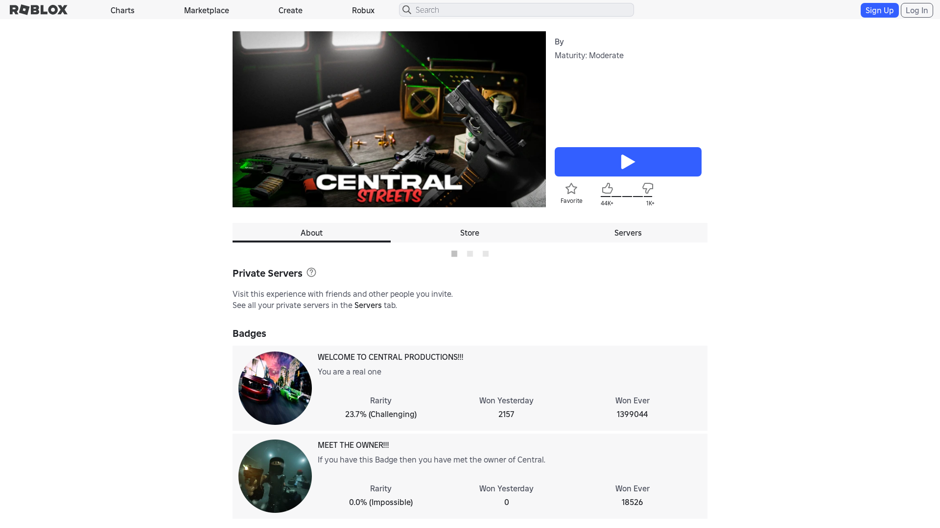 Screenshot of www.roblox.com.et