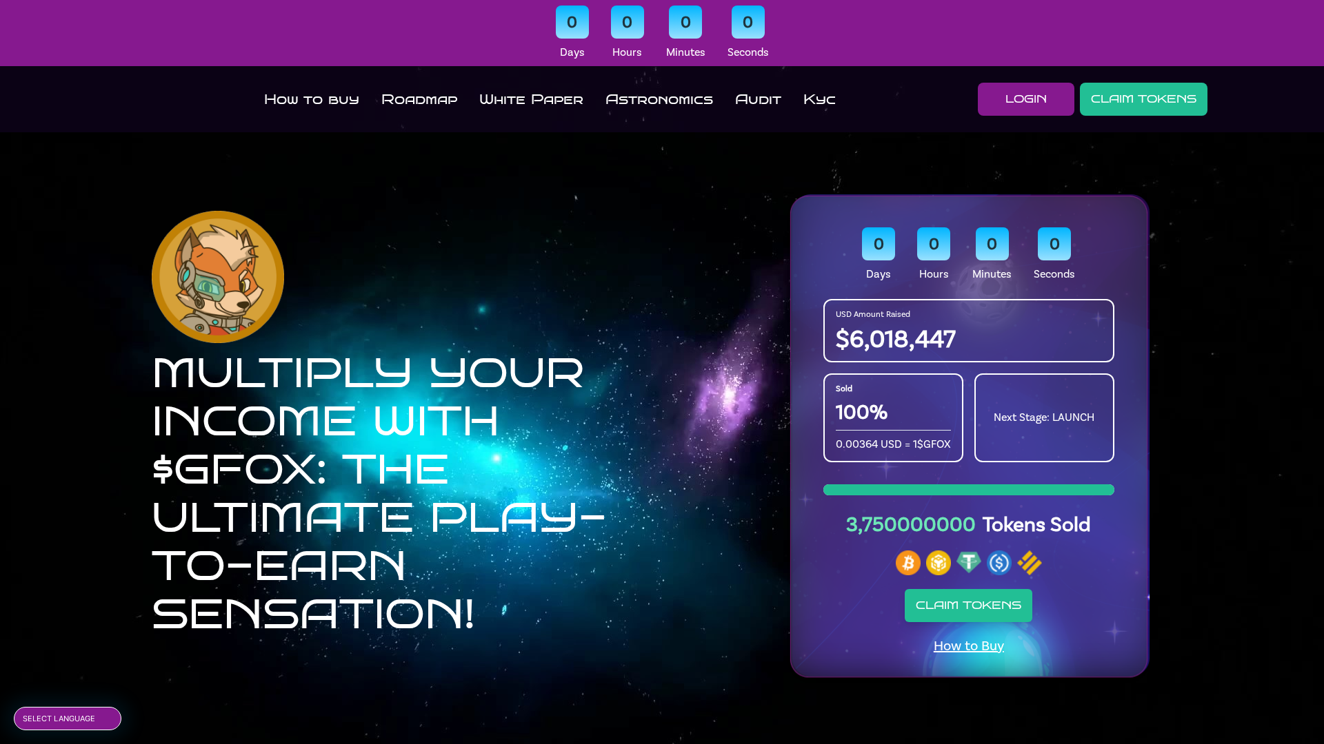 Screenshot of galaxyfoxclaim.pages.dev