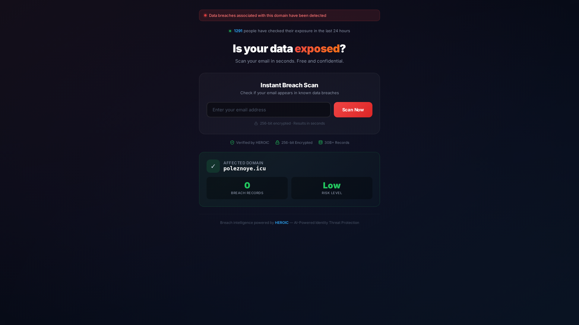 Screenshot of poleznoye.icu