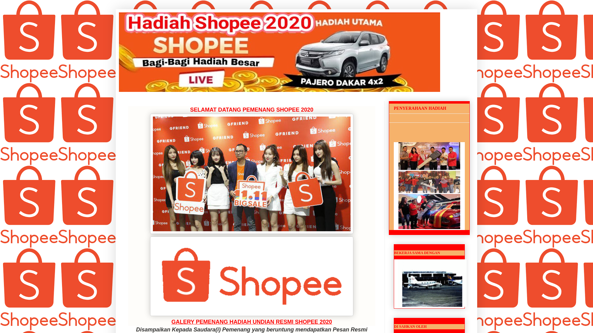 Screenshot of shopee-jkt445.blogspot.com